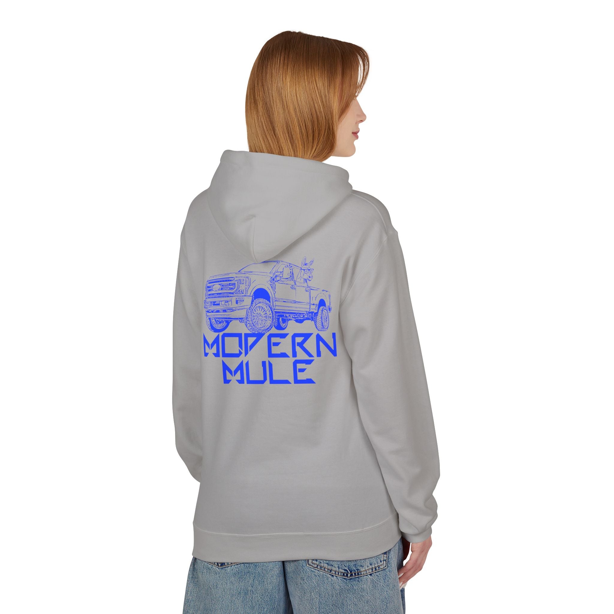 Power Stroke Modern Mule Hoodie — Ford Diesel Fan Pullover