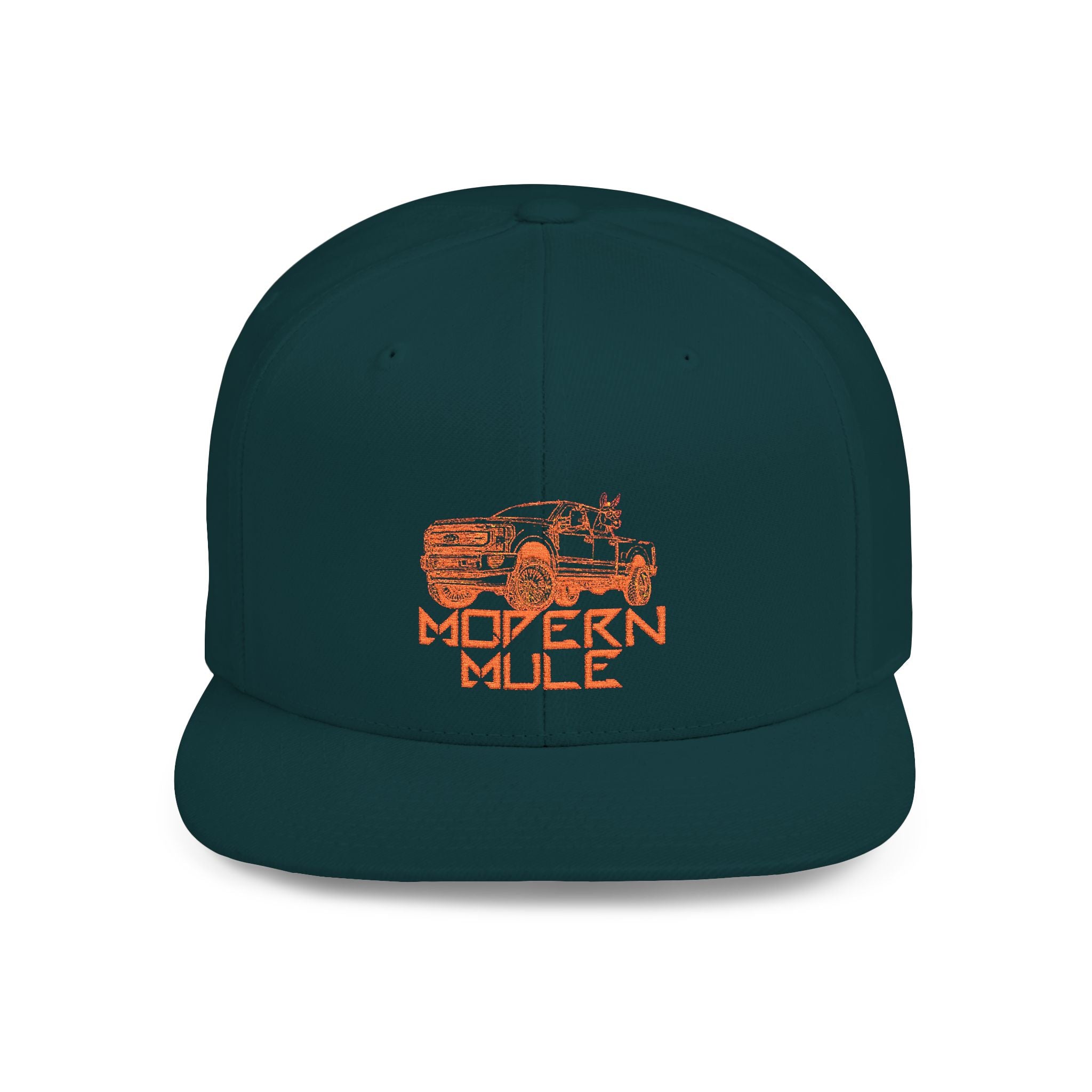 Ford Power Stroke Mule Hat — Modern Flat Bill Snapback