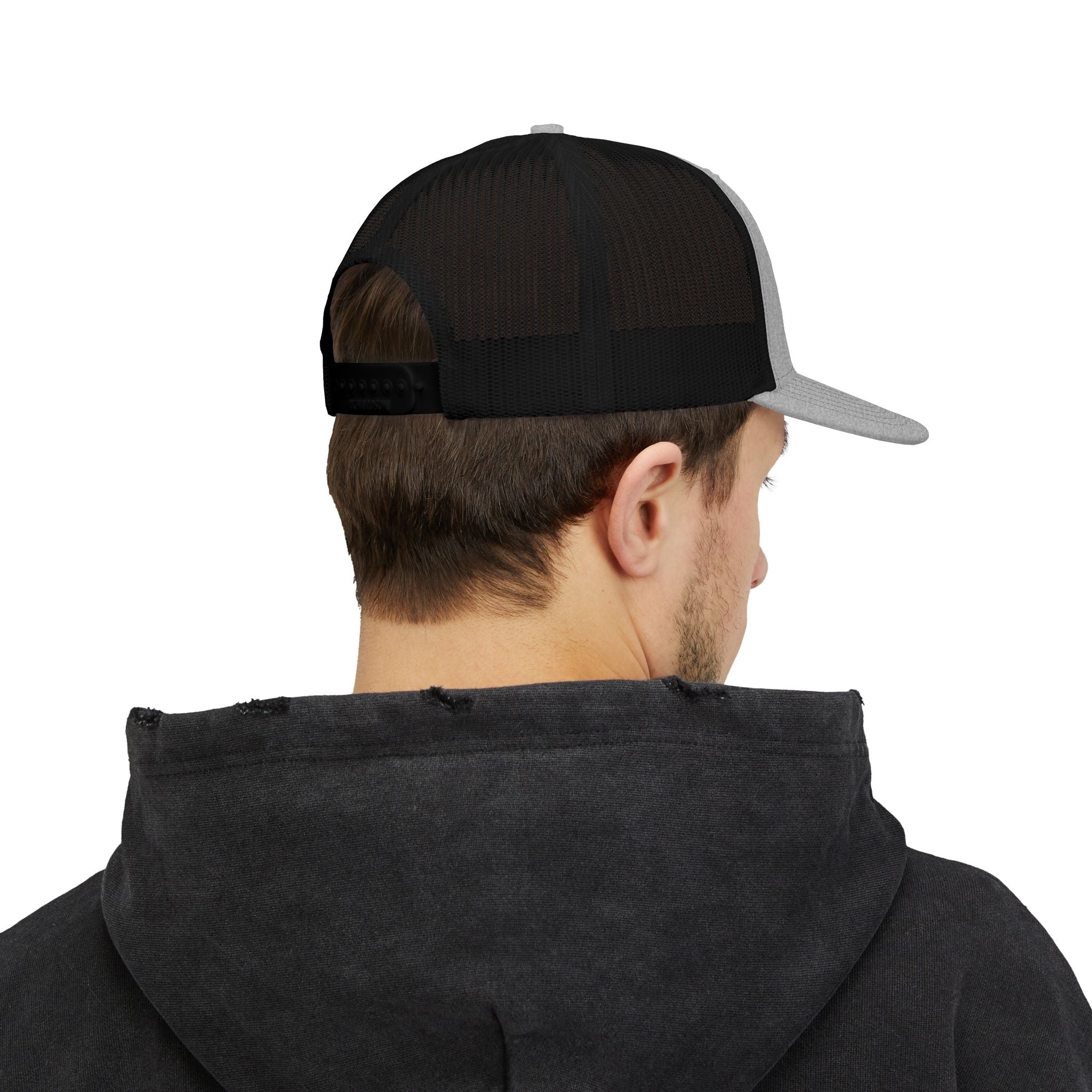Diesel Enthusiast Blue Logo Trucker Cap (Embroidery)