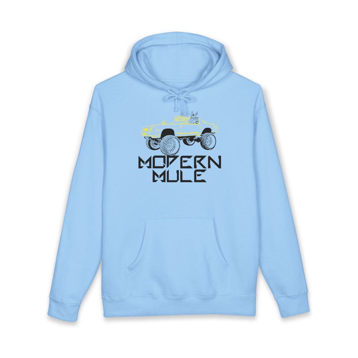 Funny 'Mule in the Camaro' Hoodie — Novelty Car Meme Sweatshirt