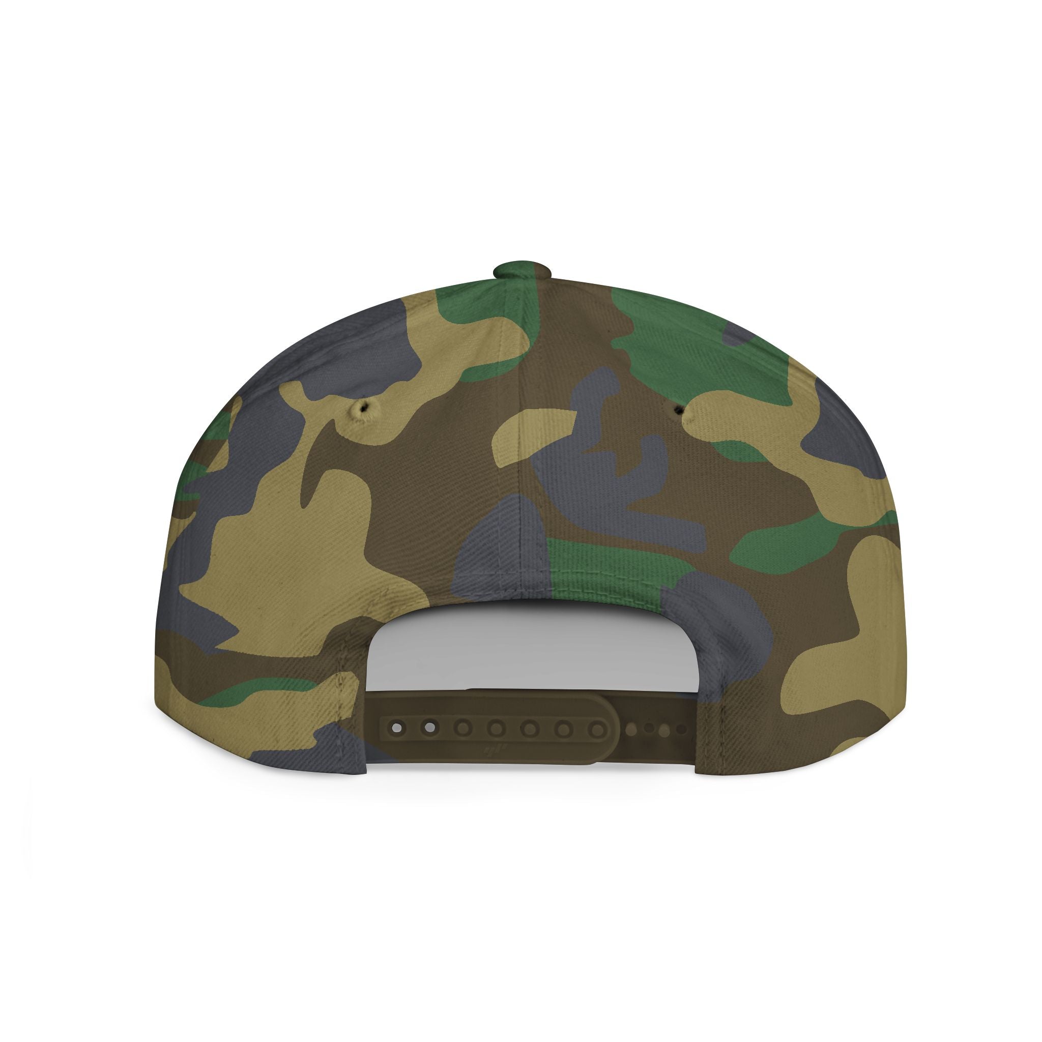 Modern Mule Diesel Truck Lime Green Logo Flat Bill Snapback
