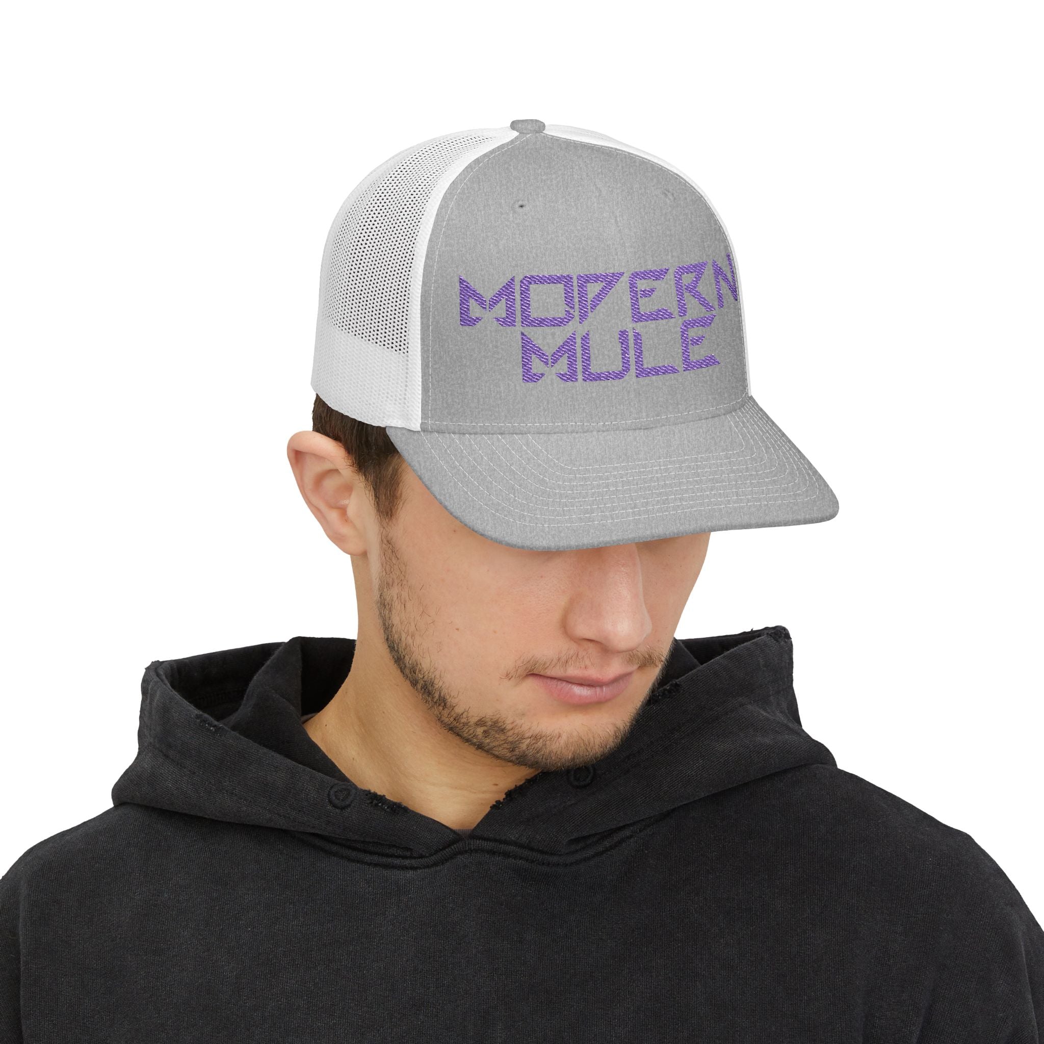 Diesel Enthusiast Blue Logo Trucker Cap (Embroidery)
