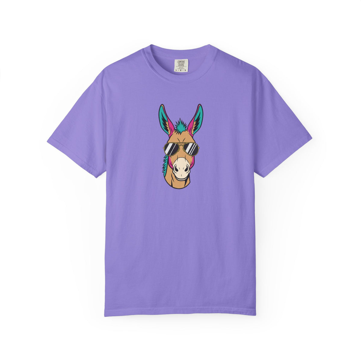 Funny Donkey Head with Glasses T-Shirt