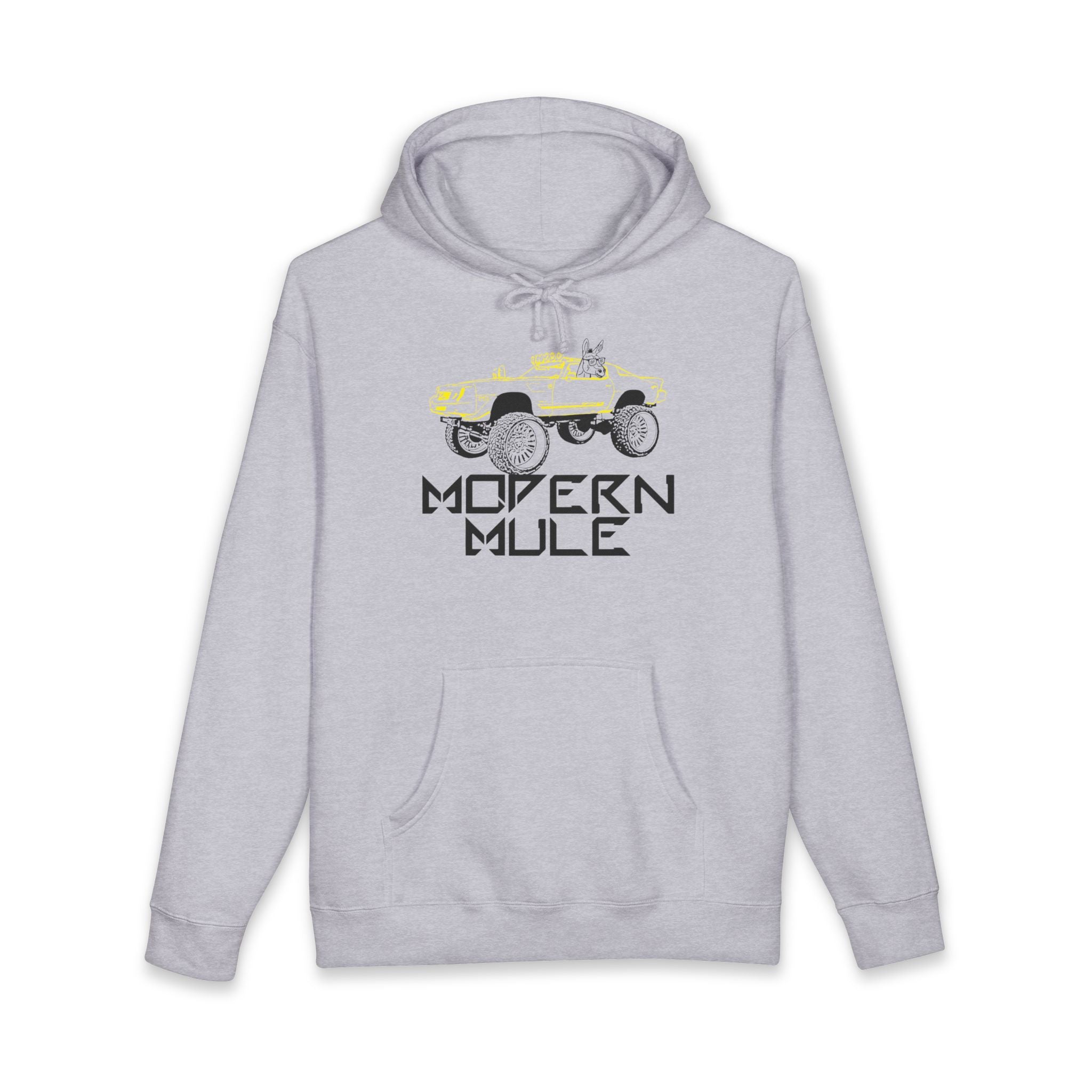 Funny 'Mule in the Camaro' Hoodie — Novelty Car Meme Sweatshirt