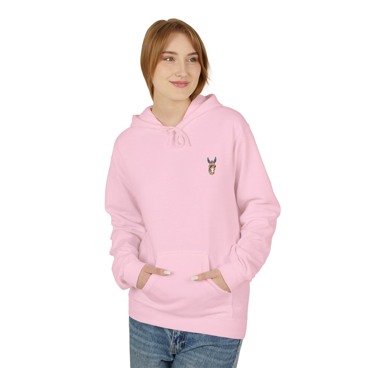 Funny Mule Hoodie — Modern Mule Supply Co. Graphic Fleece