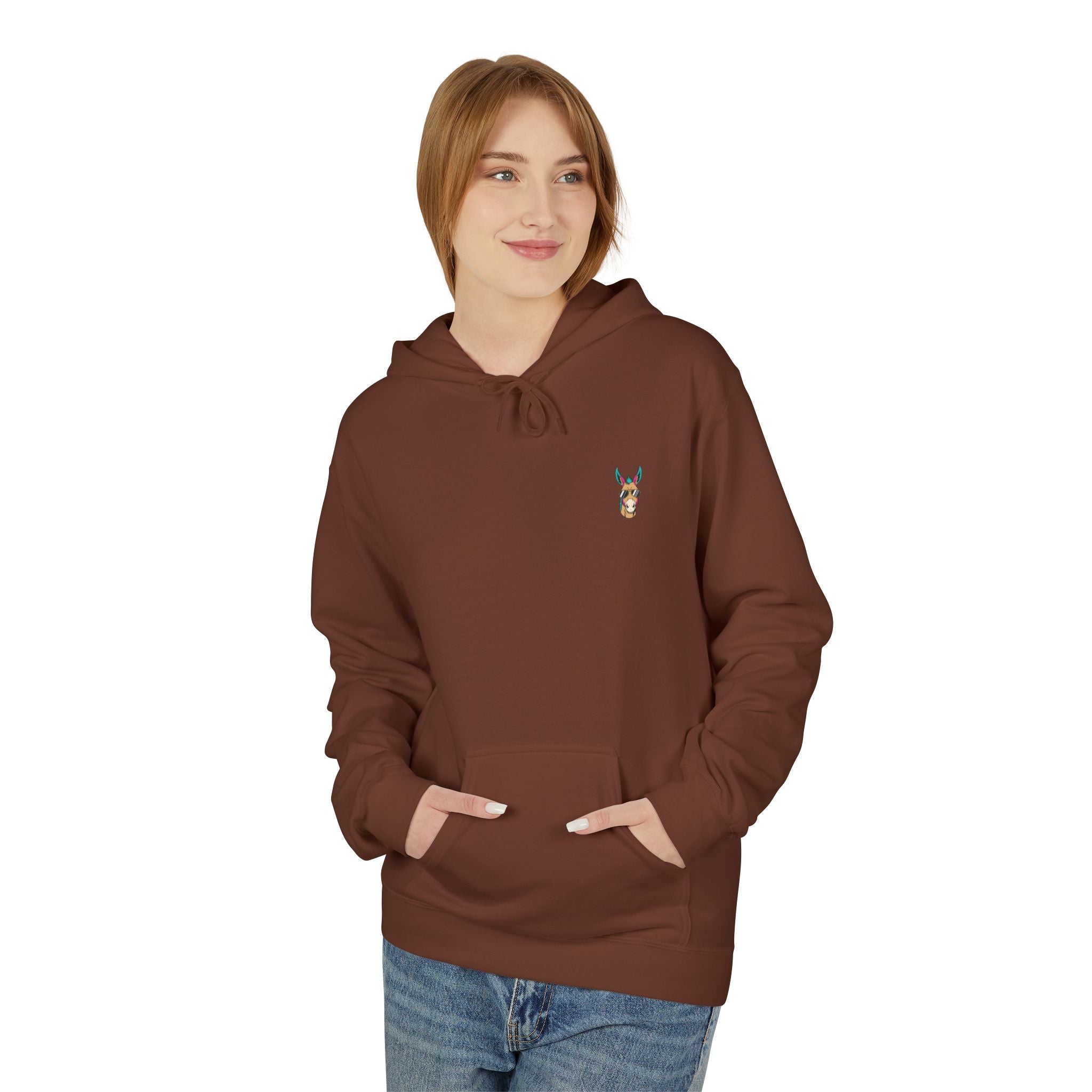 Funny Mule Hoodie — Modern Mule Supply Co. Graphic Fleece