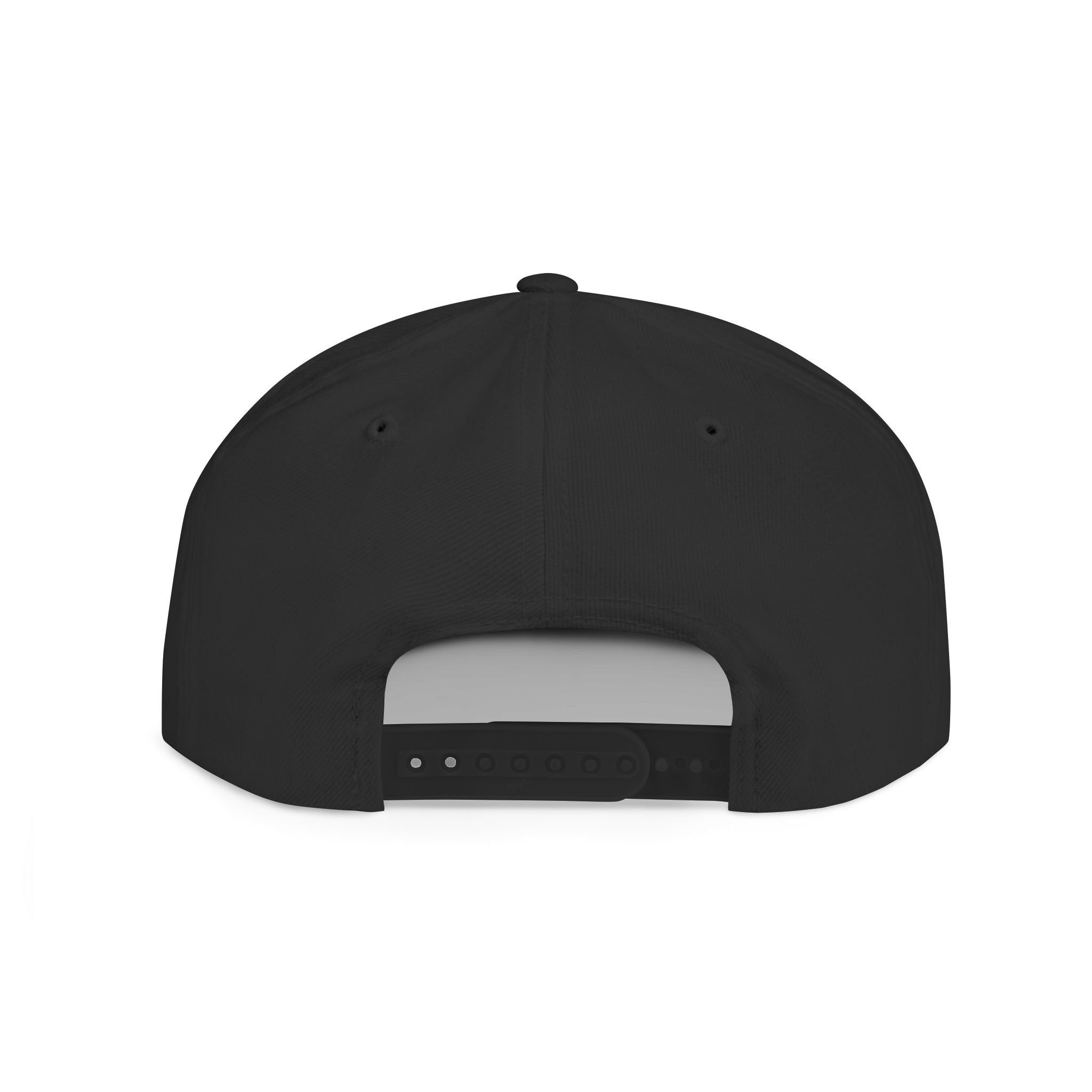 Modern Mule Flat Bill Snapback Hat — Minimal Embroidered Streetwear Cap