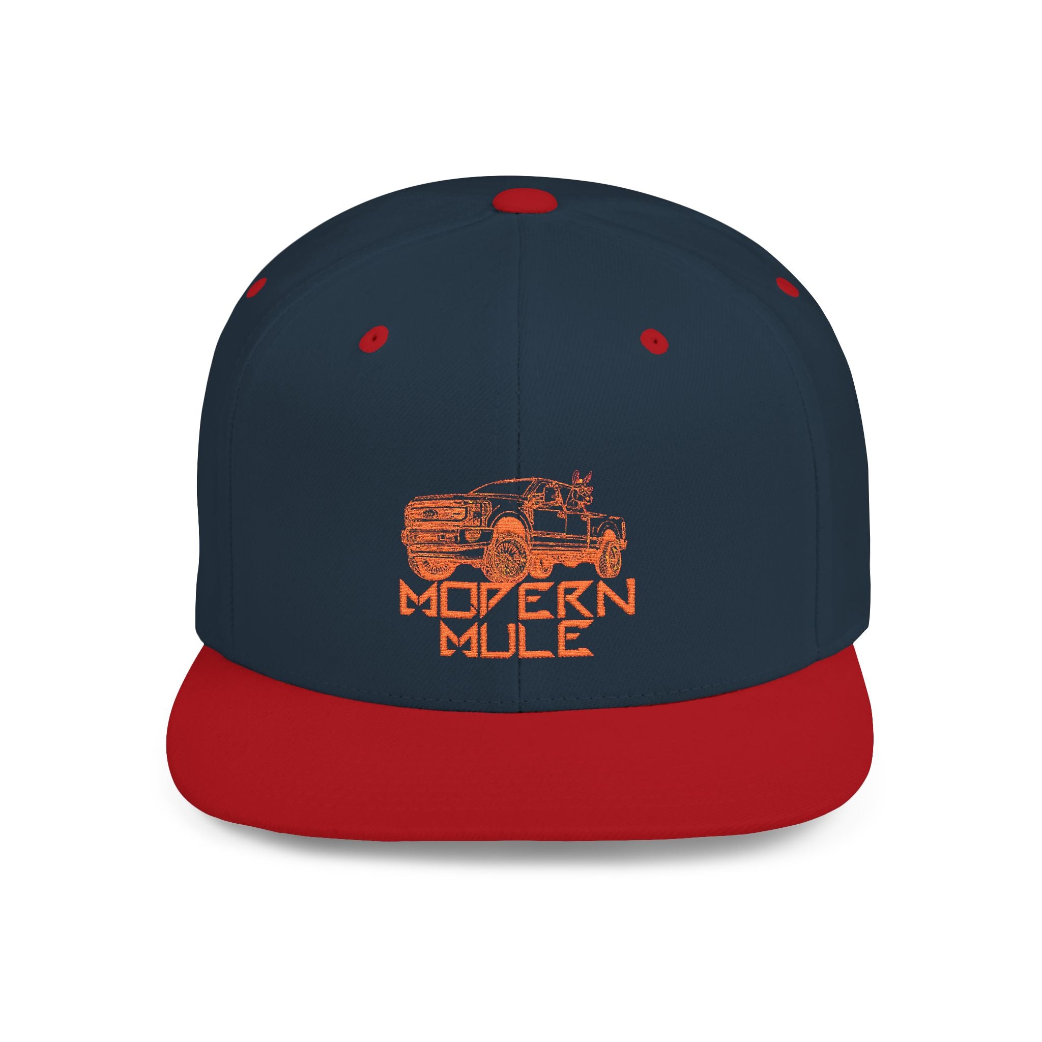 Ford Power Stroke Mule Hat — Modern Flat Bill Snapback