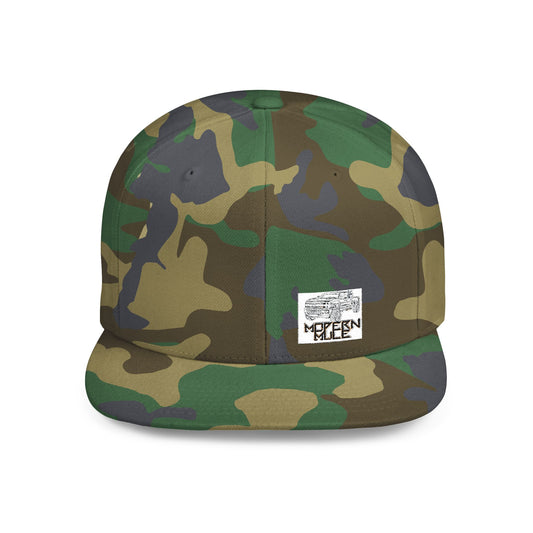 Snapback Hat — 'Modern Rules' Streetwear Flat Bill Cap
