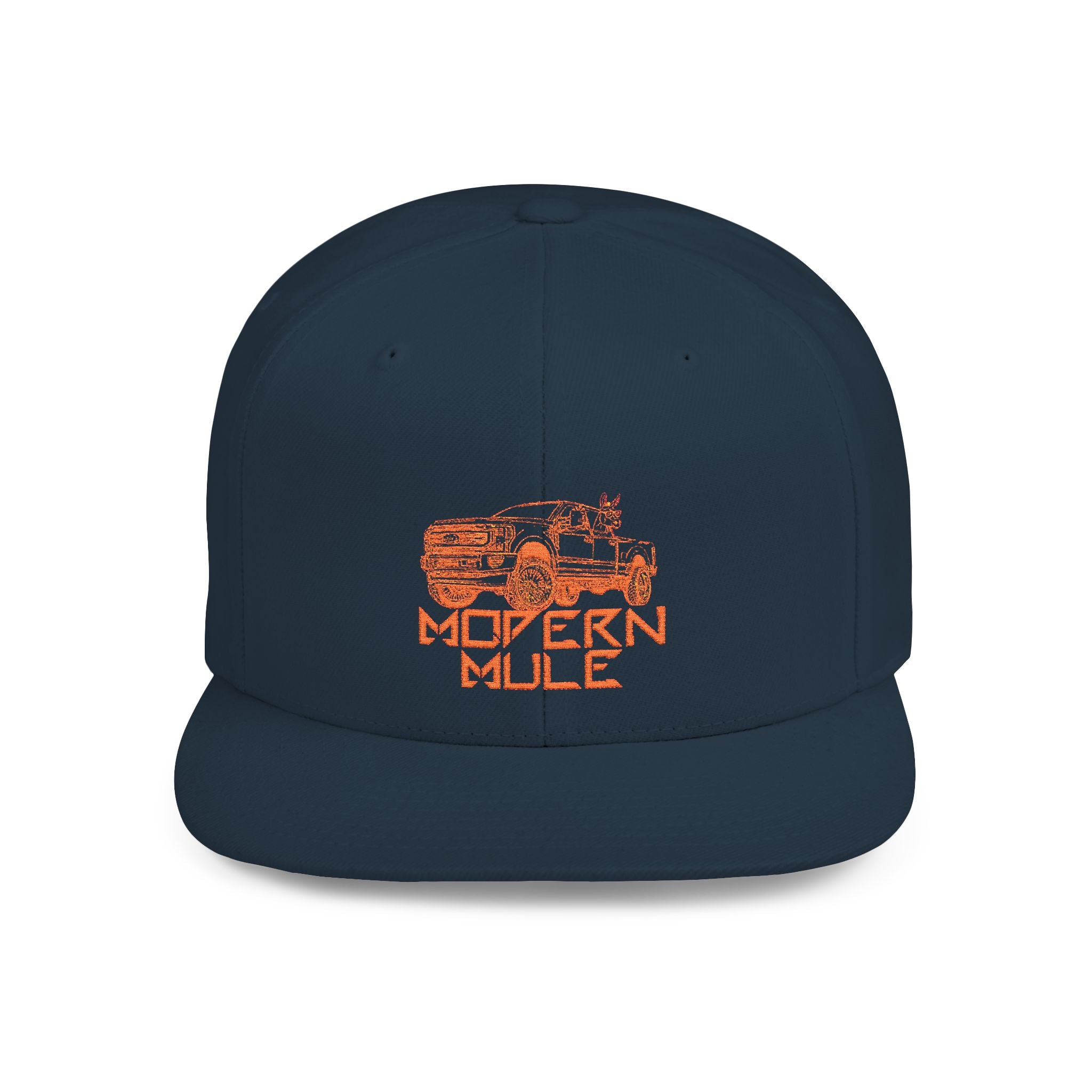 Ford Power Stroke Mule Hat — Modern Flat Bill Snapback