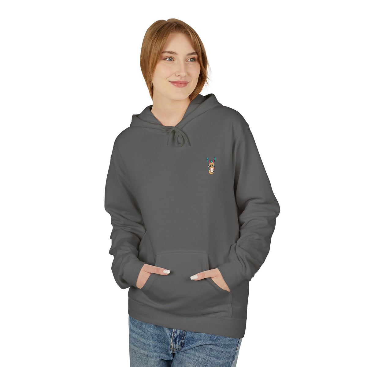 Funny Mule Hoodie — Modern Mule Supply Co. Graphic Fleece