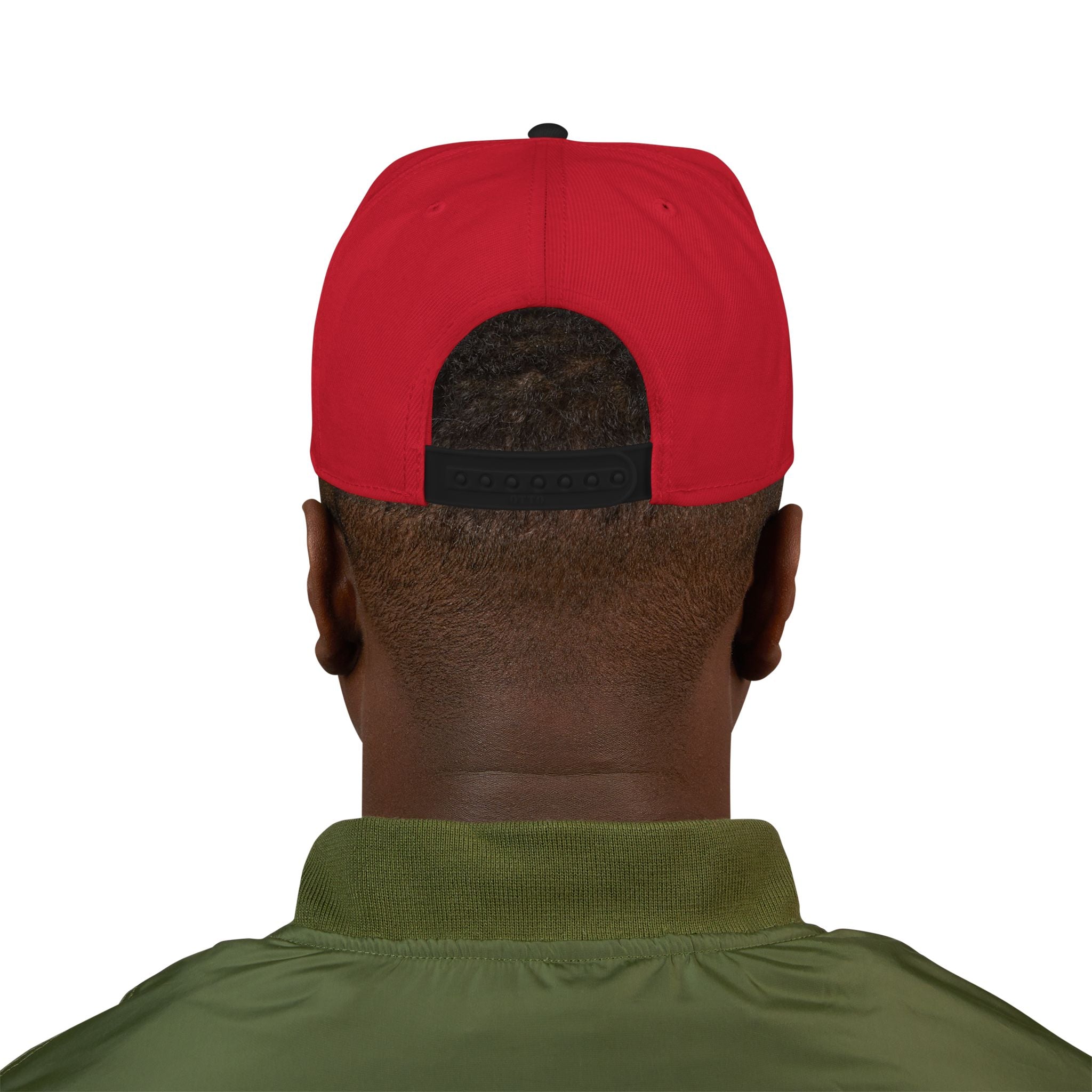 Snapback Hat — "Modern Mule Haulin' Auss" Embroidered Diesel Truck Design