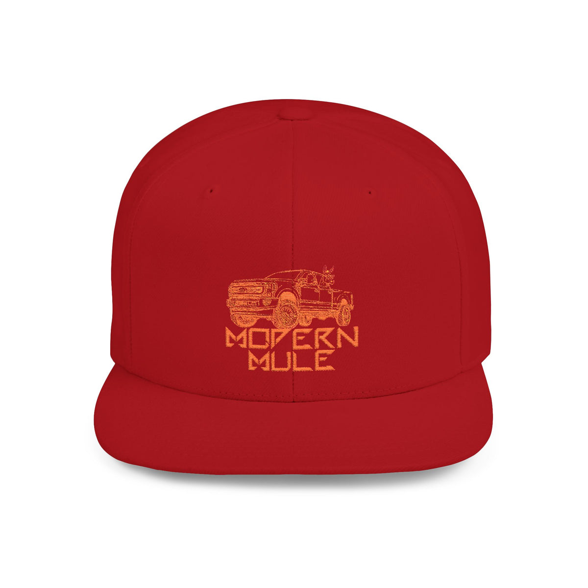 Ford Power Stroke Mule Hat — Modern Flat Bill Snapback