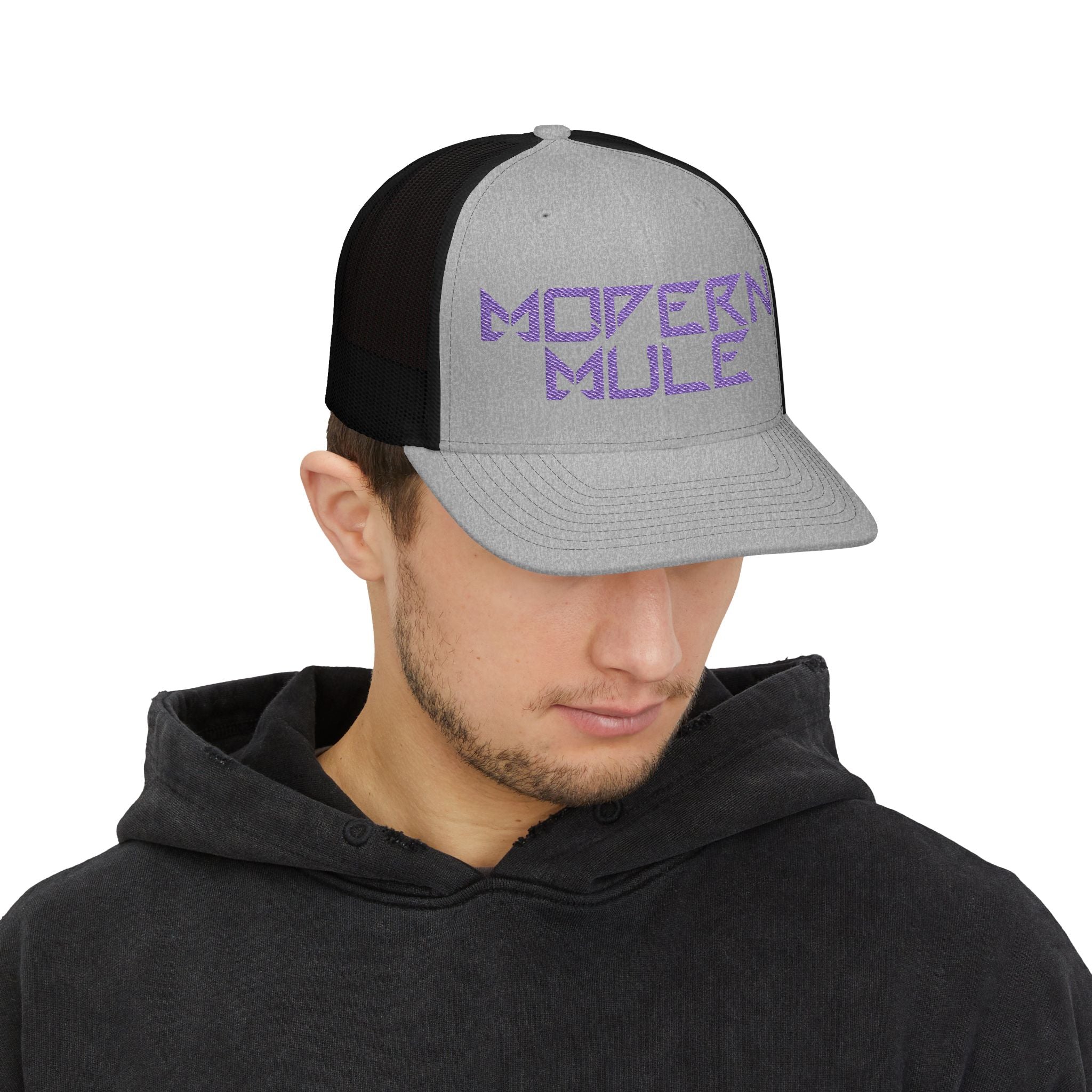 Diesel Enthusiast Blue Logo Trucker Cap (Embroidery)