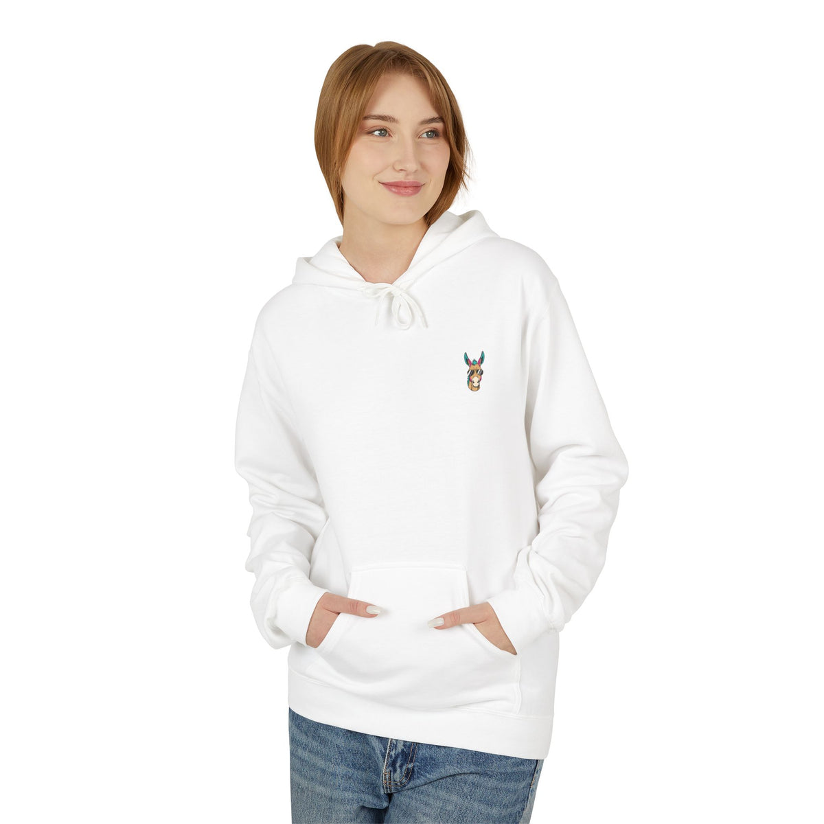 Funny Mule Hoodie — Modern Mule Supply Co. Graphic Fleece
