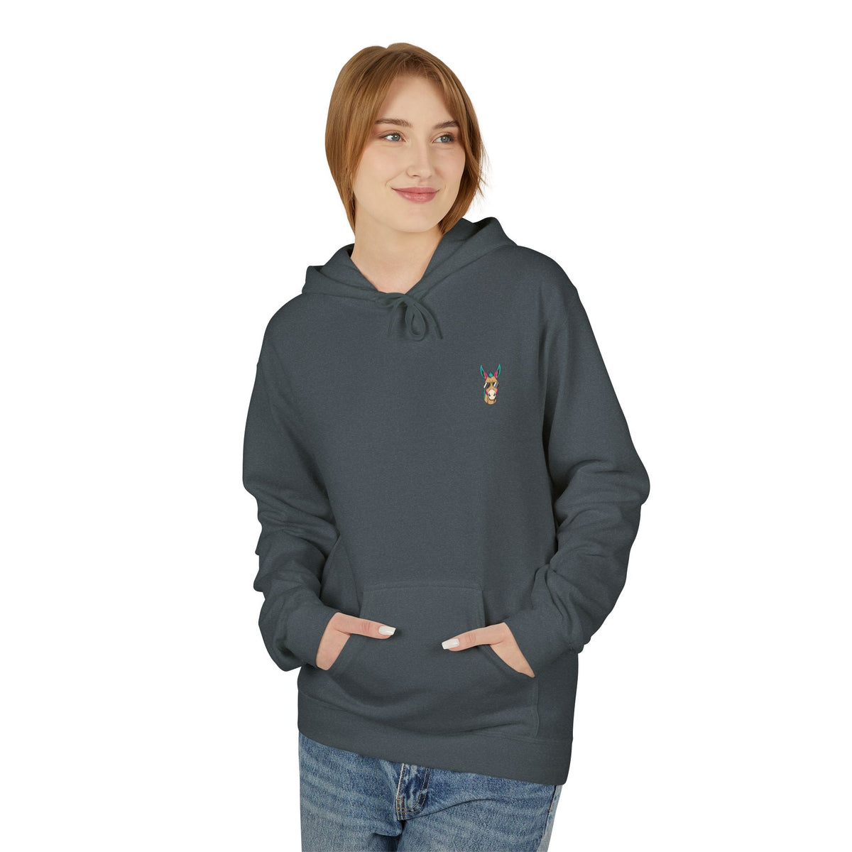Funny Mule Hoodie — Modern Mule Supply Co. Graphic Fleece