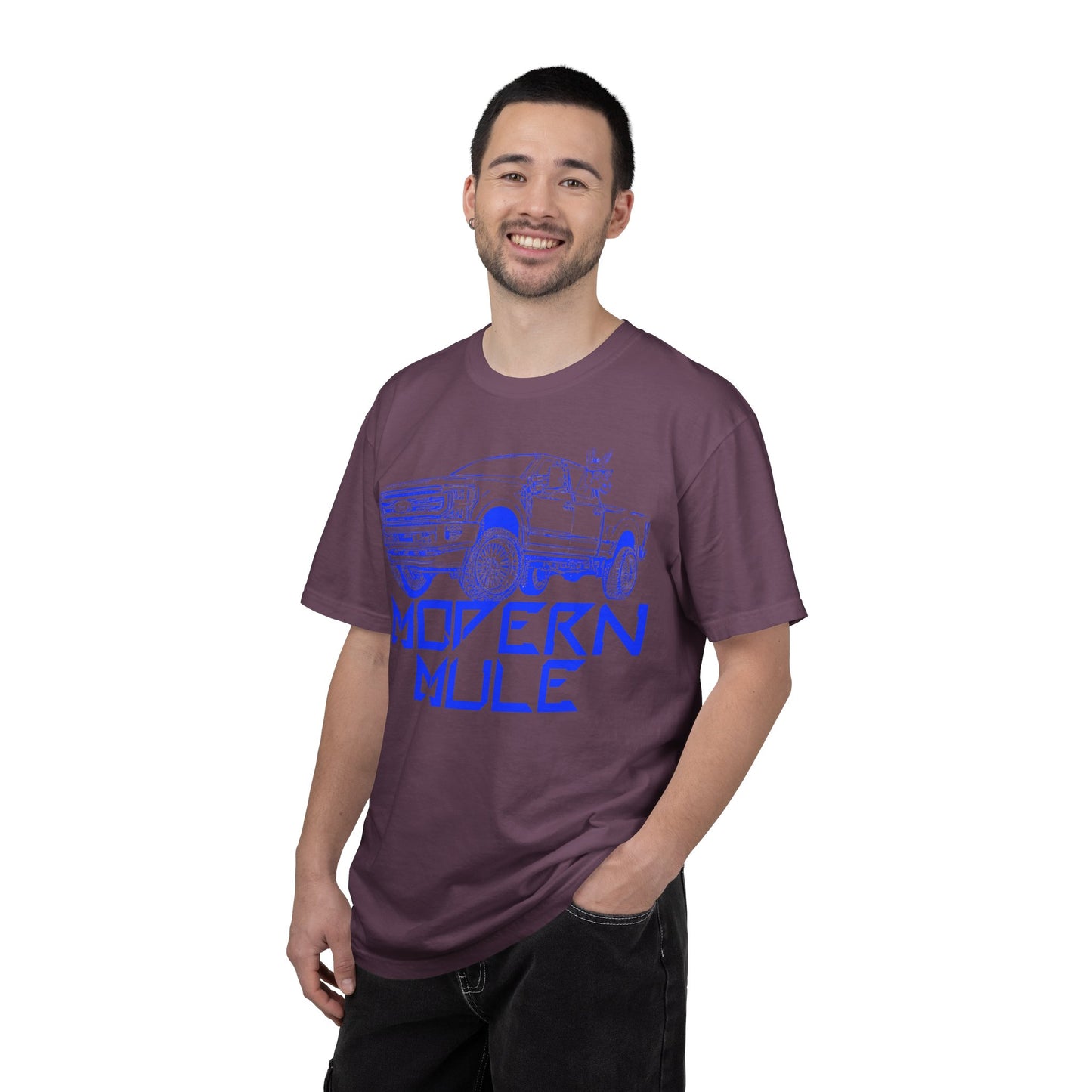 Modern Mule Truck T-Shirt — Crewneck Graphic Tee for Truck Lovers