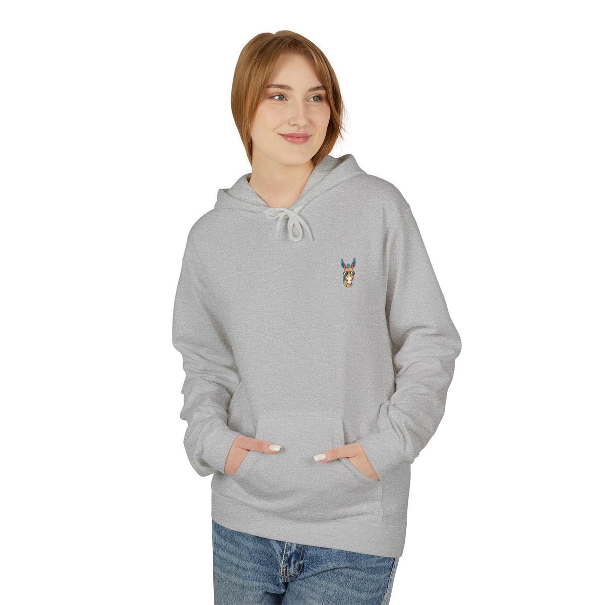 Funny Mule Hoodie — Modern Mule Supply Co. Graphic Fleece
