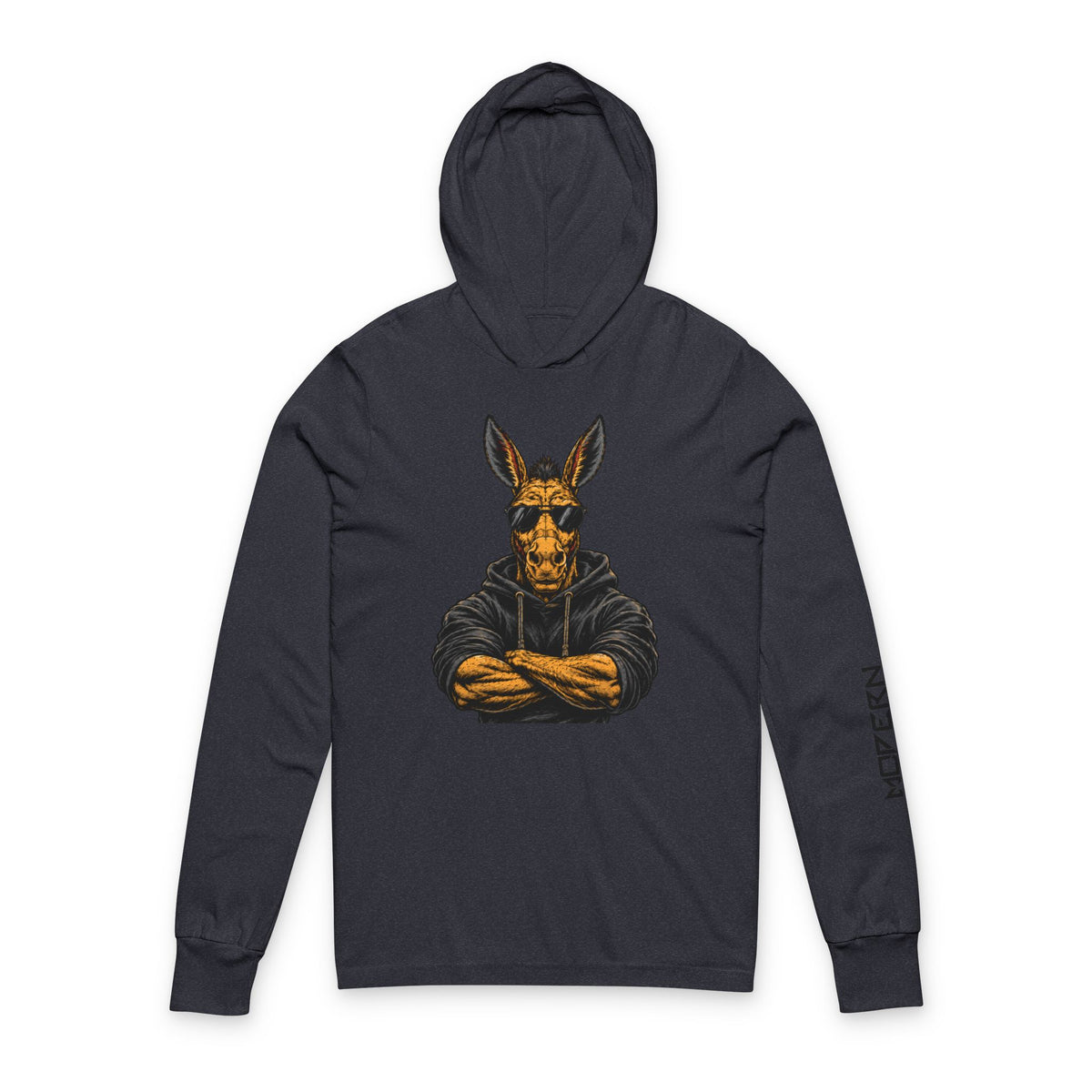 Unisex Hooded Long Sleeve Tee
