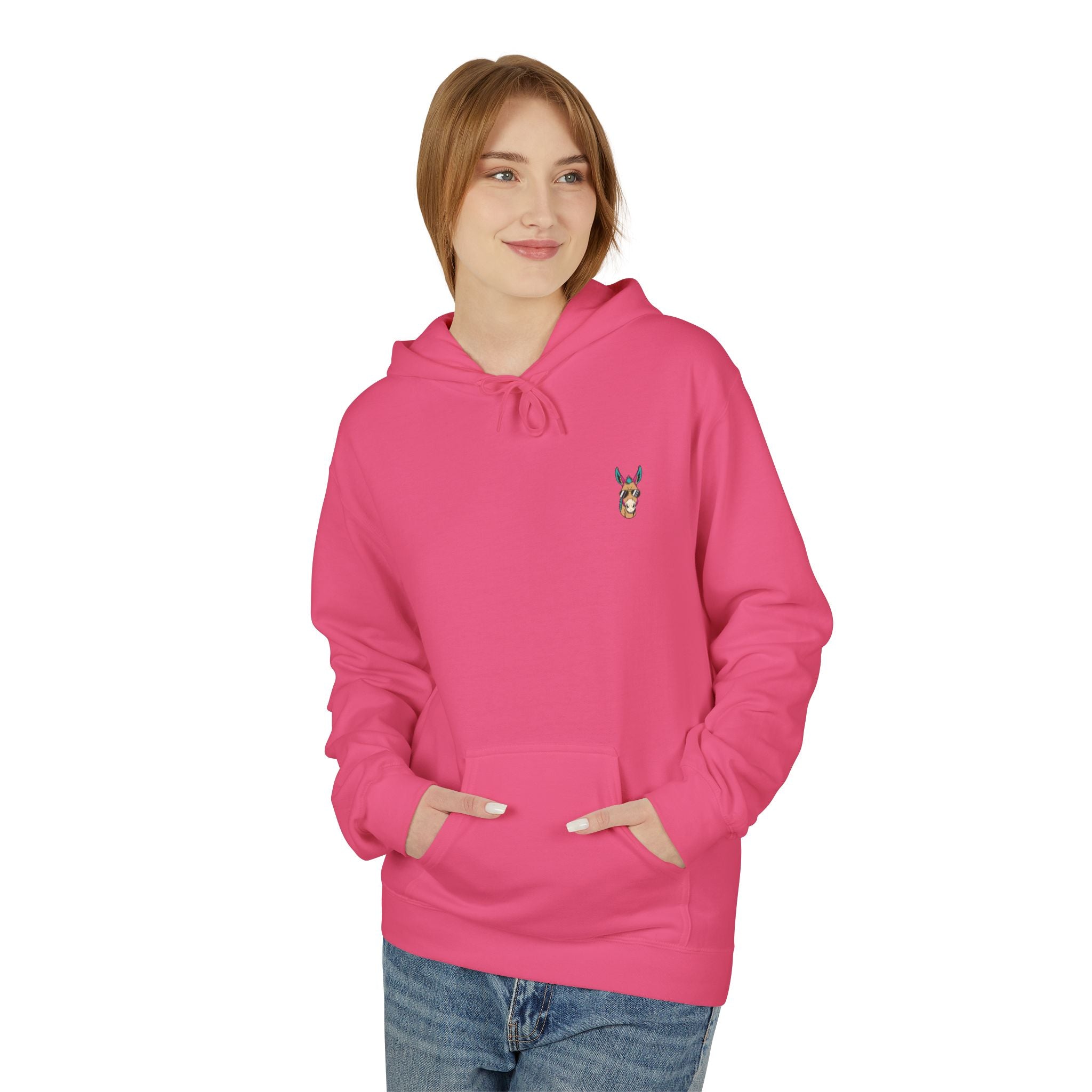 Funny Mule Hoodie — Modern Mule Supply Co. Graphic Fleece