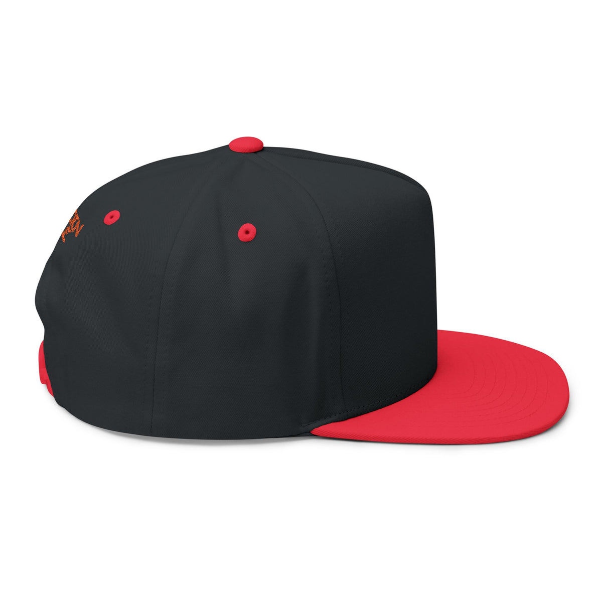 Flat Bill Cap (Embroidery)
