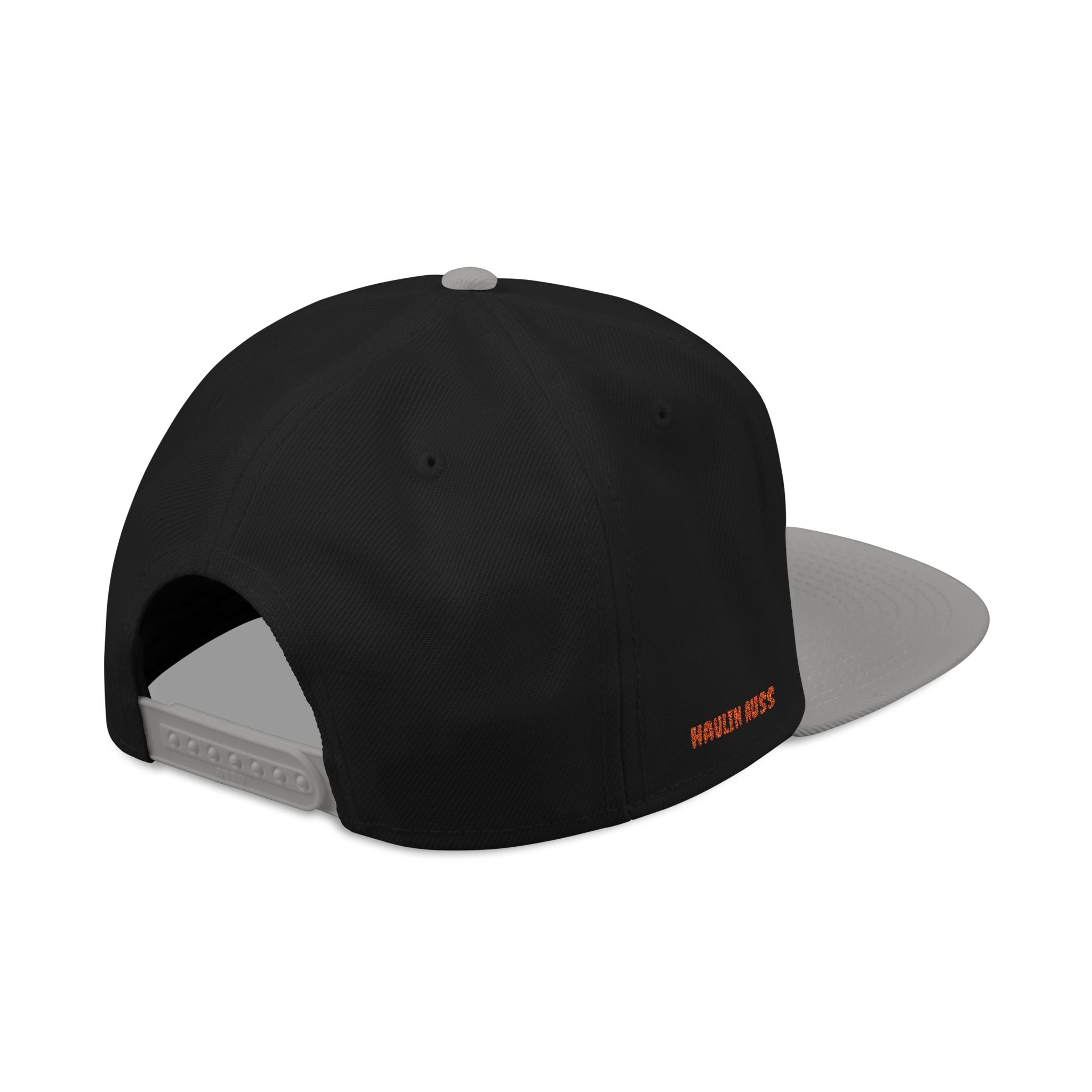 Snapback Hat — "Modern Mule Haulin' Auss" Embroidered Diesel Truck Design