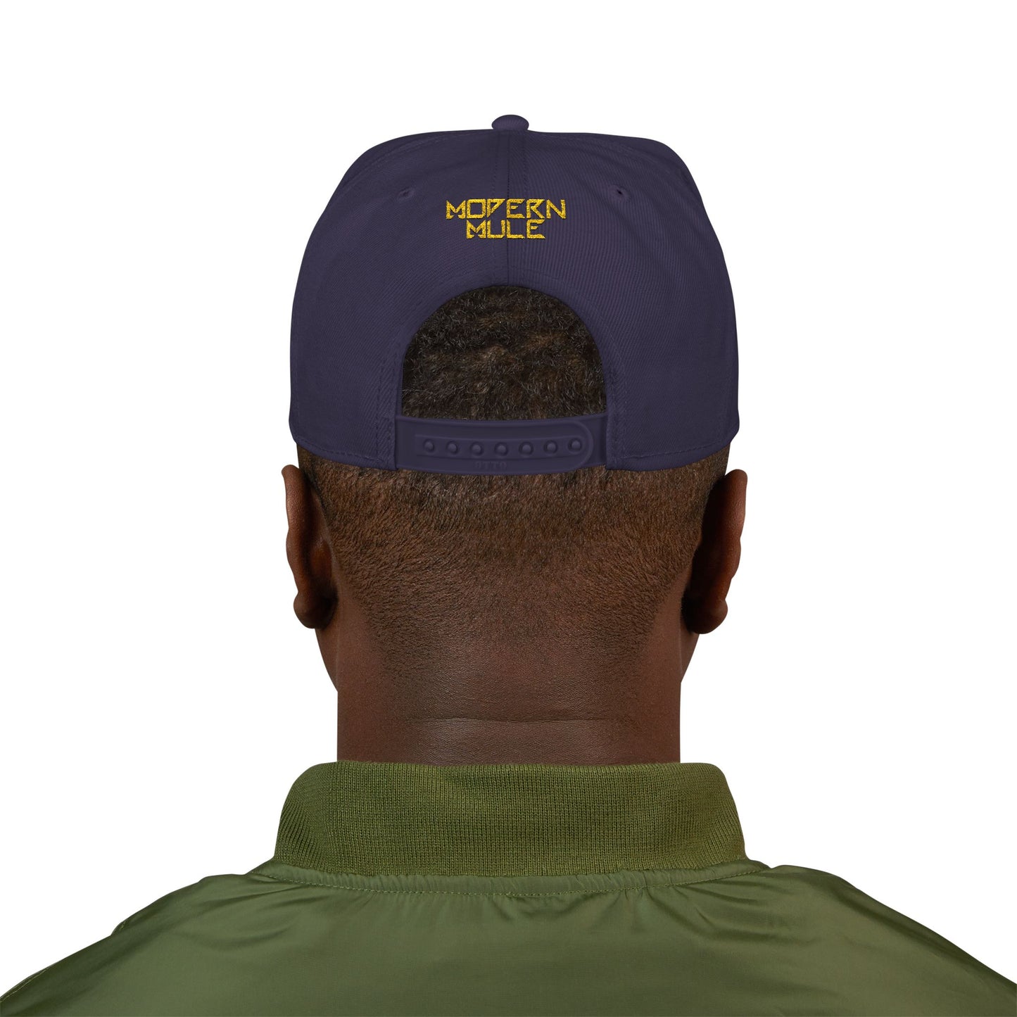 Embroidered Snapback Hat — Modern Mule Logo