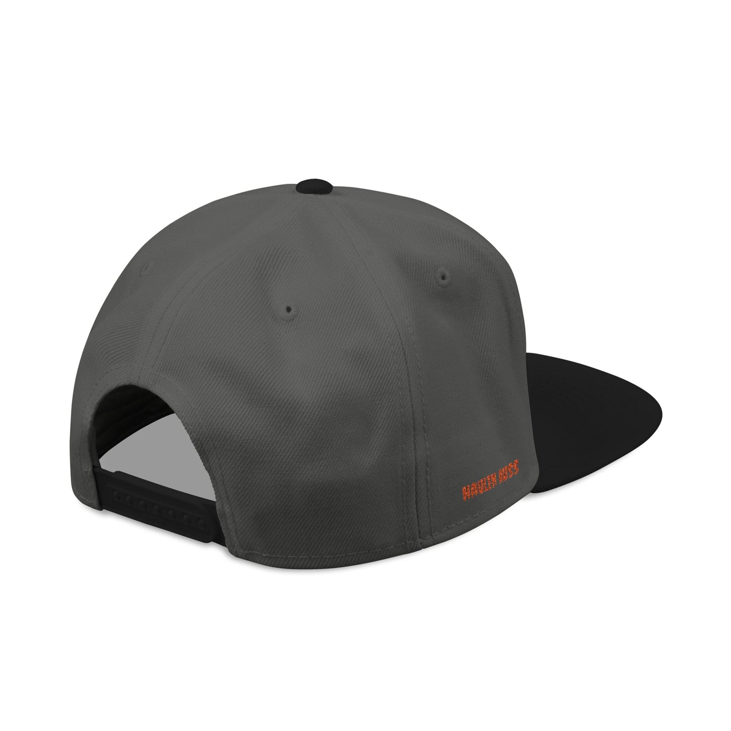 Snapback Hat — "Modern Mule Haulin' Auss" Embroidered Diesel Truck Design