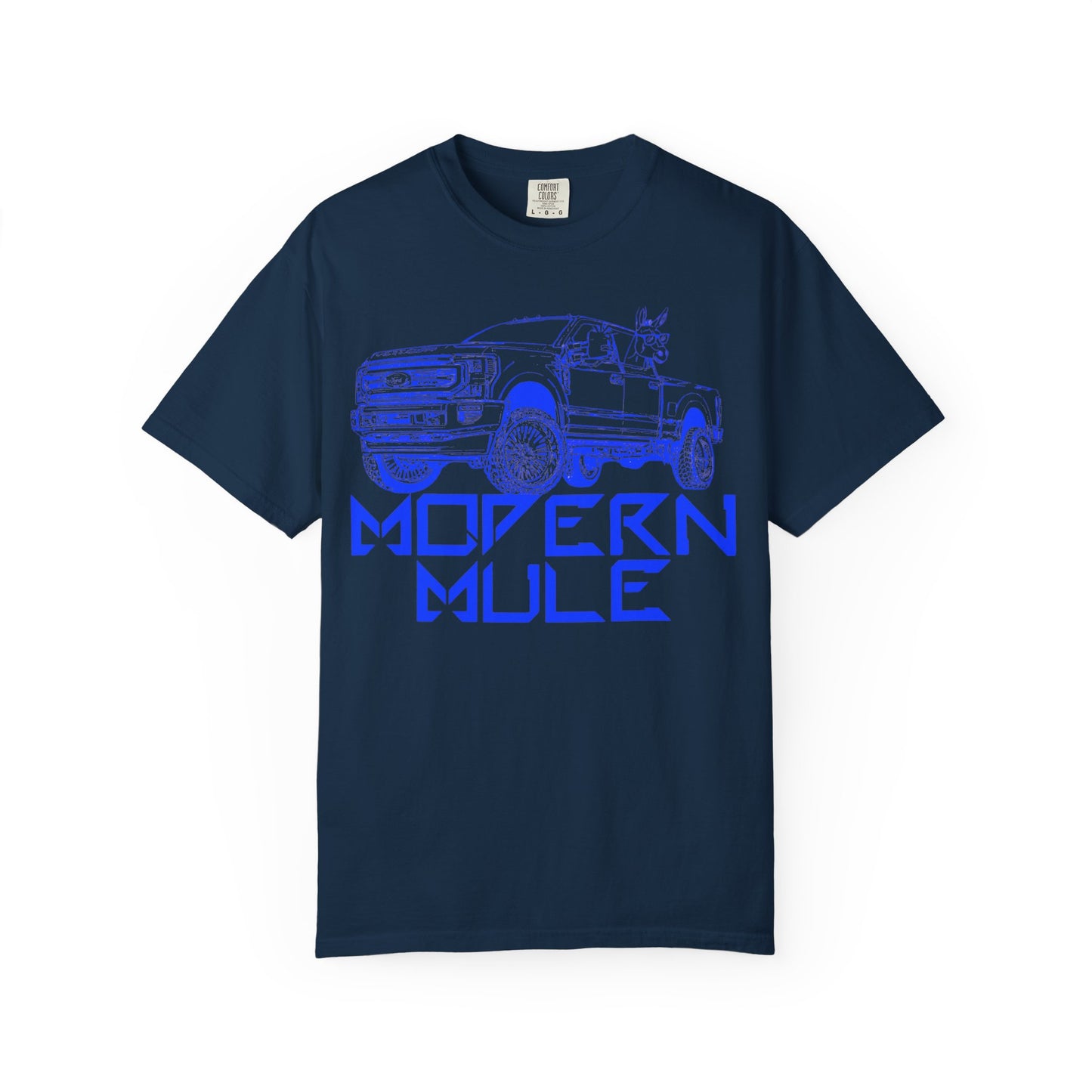 Modern Mule Truck T-Shirt — Crewneck Graphic Tee for Truck Lovers