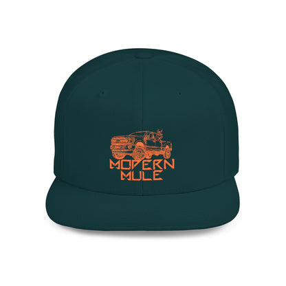 Ford Power Stroke Mule Hat — Modern Flat Bill Snapback