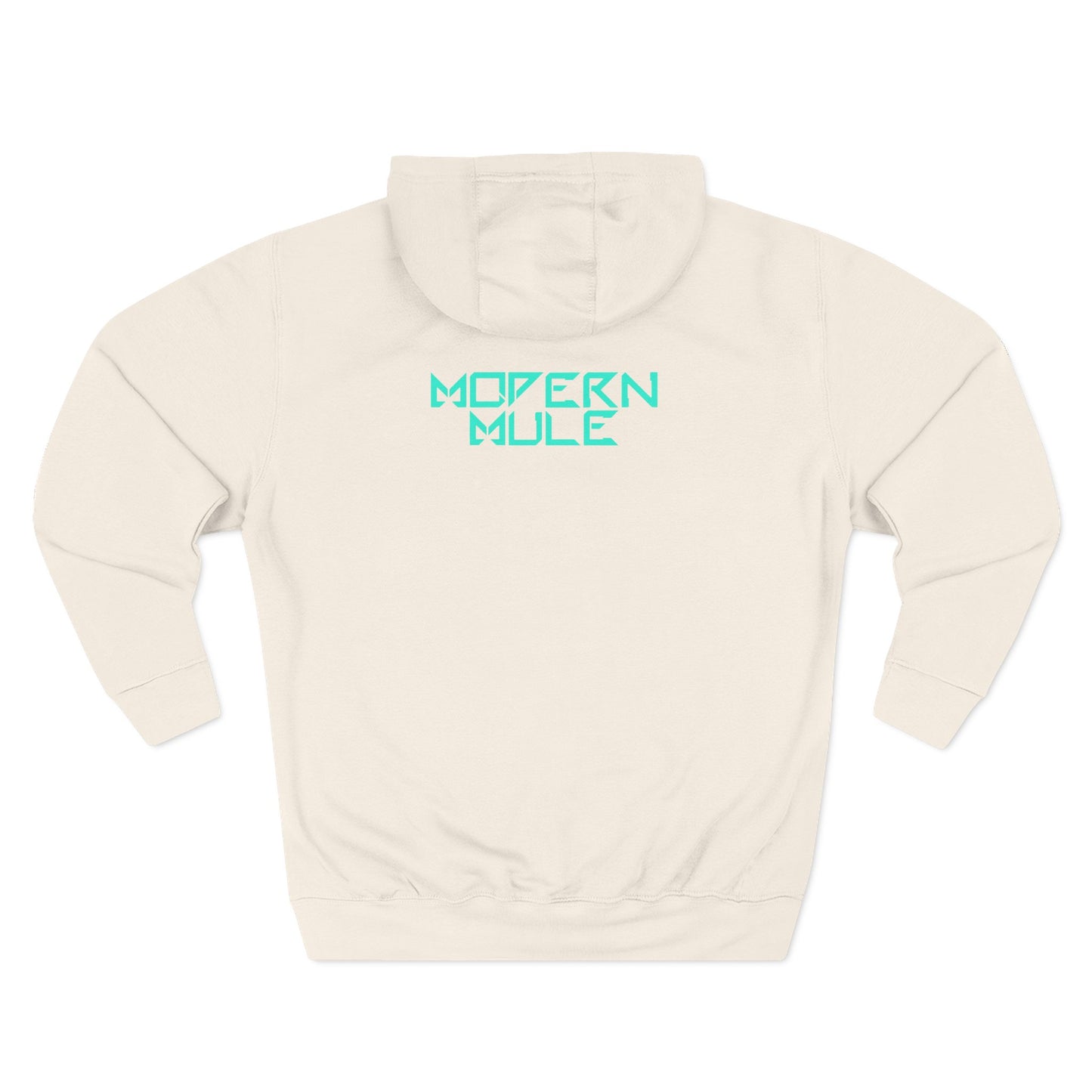 Modern Mule Logo Hoodie — Minimal Graphic Fleece Pullover