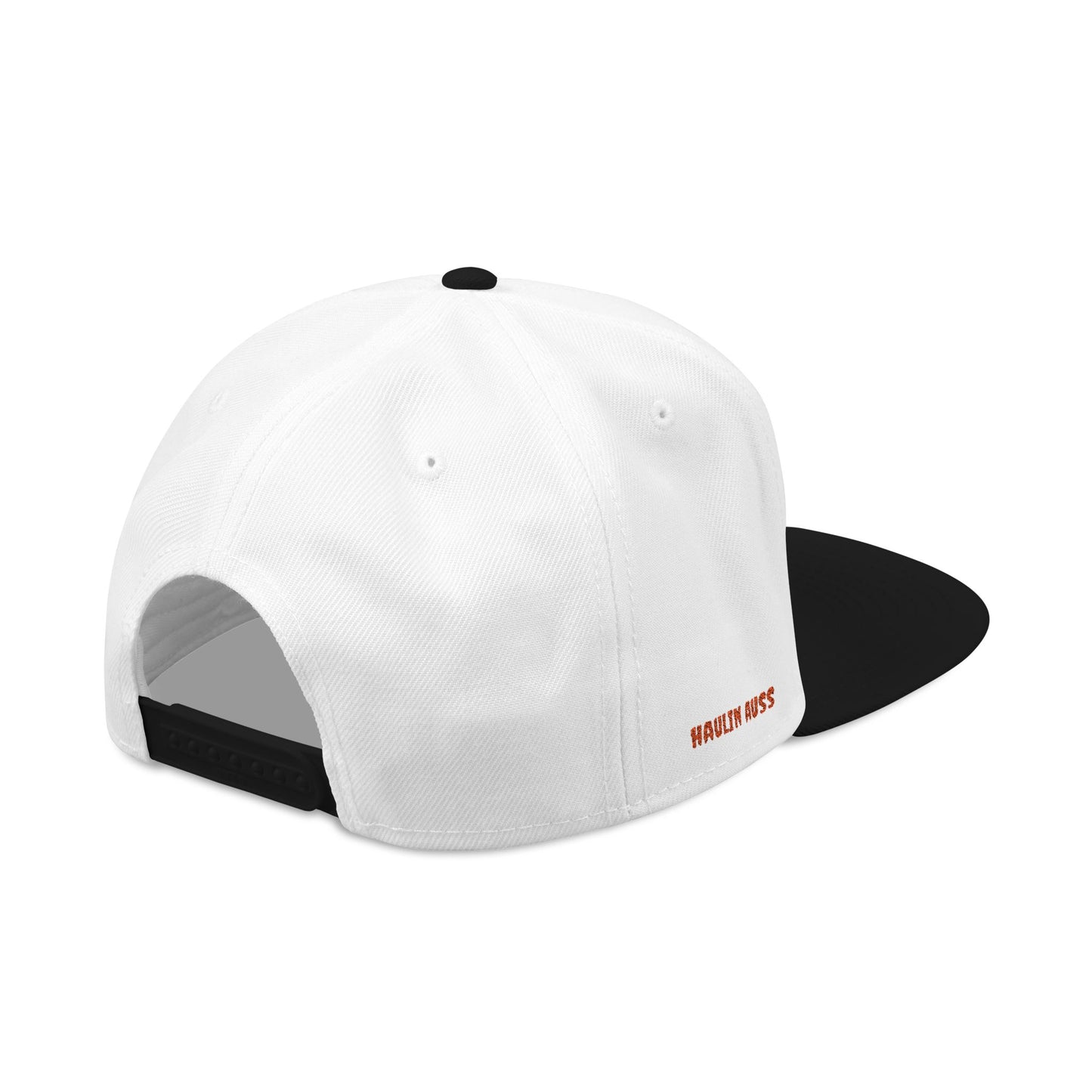 Snapback Hat — "Modern Mule Haulin' Auss" Embroidered Diesel Truck Design