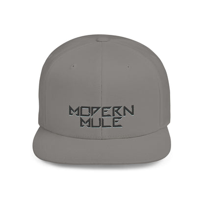 Modern Mule Flat Bill Snapback — Diesel Trucks Graphic Hat