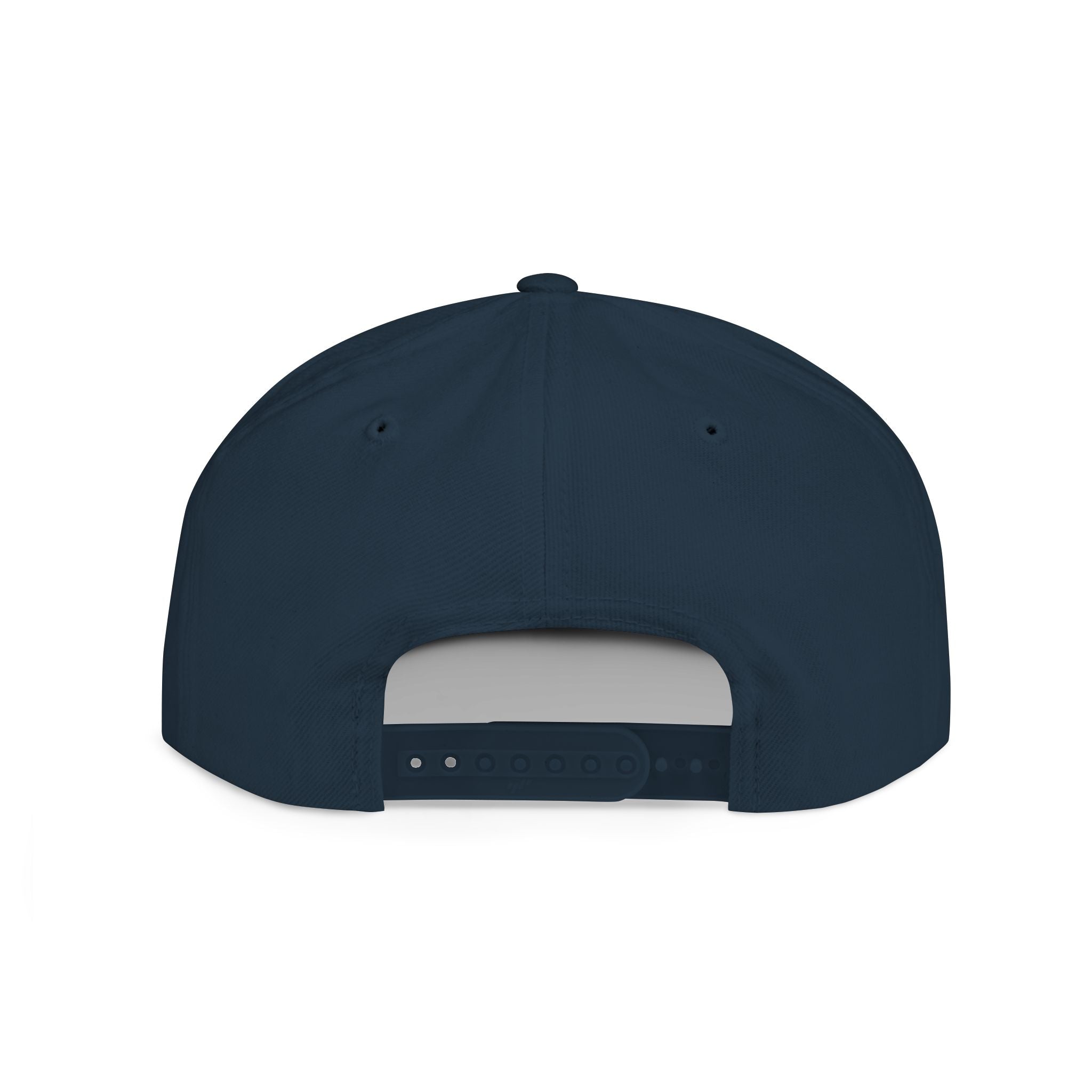 Modern Mule Flat Bill Snapback Hat — Minimal Embroidered Streetwear Cap