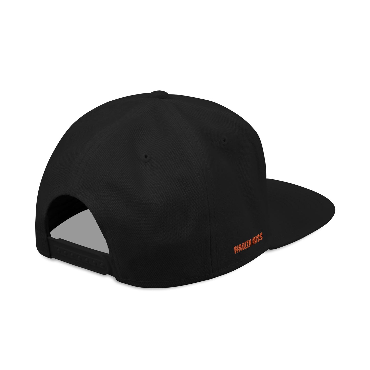 Snapback Hat — "Modern Mule Haulin' Auss" Embroidered Diesel Truck Design