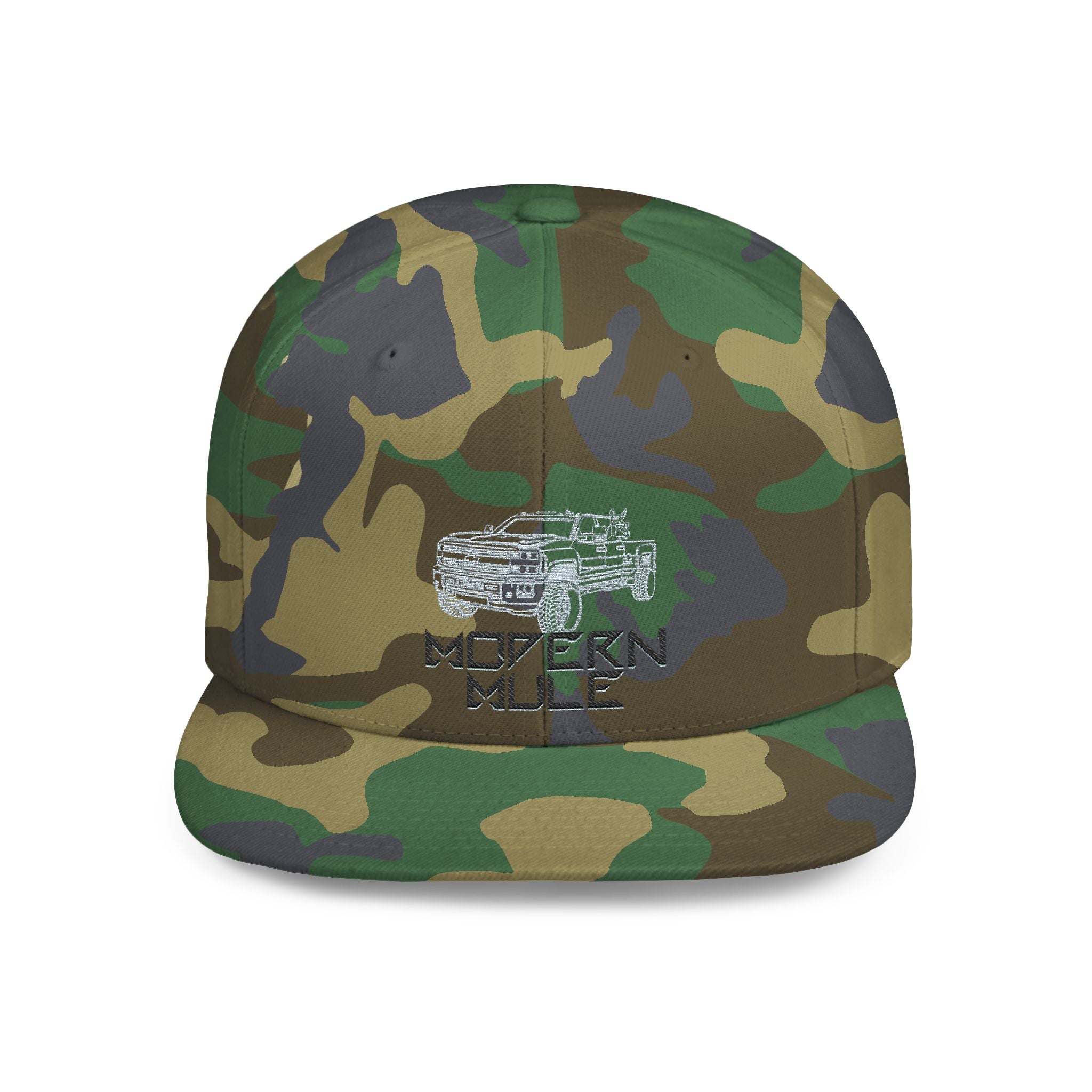 Flat Bill Snapback
