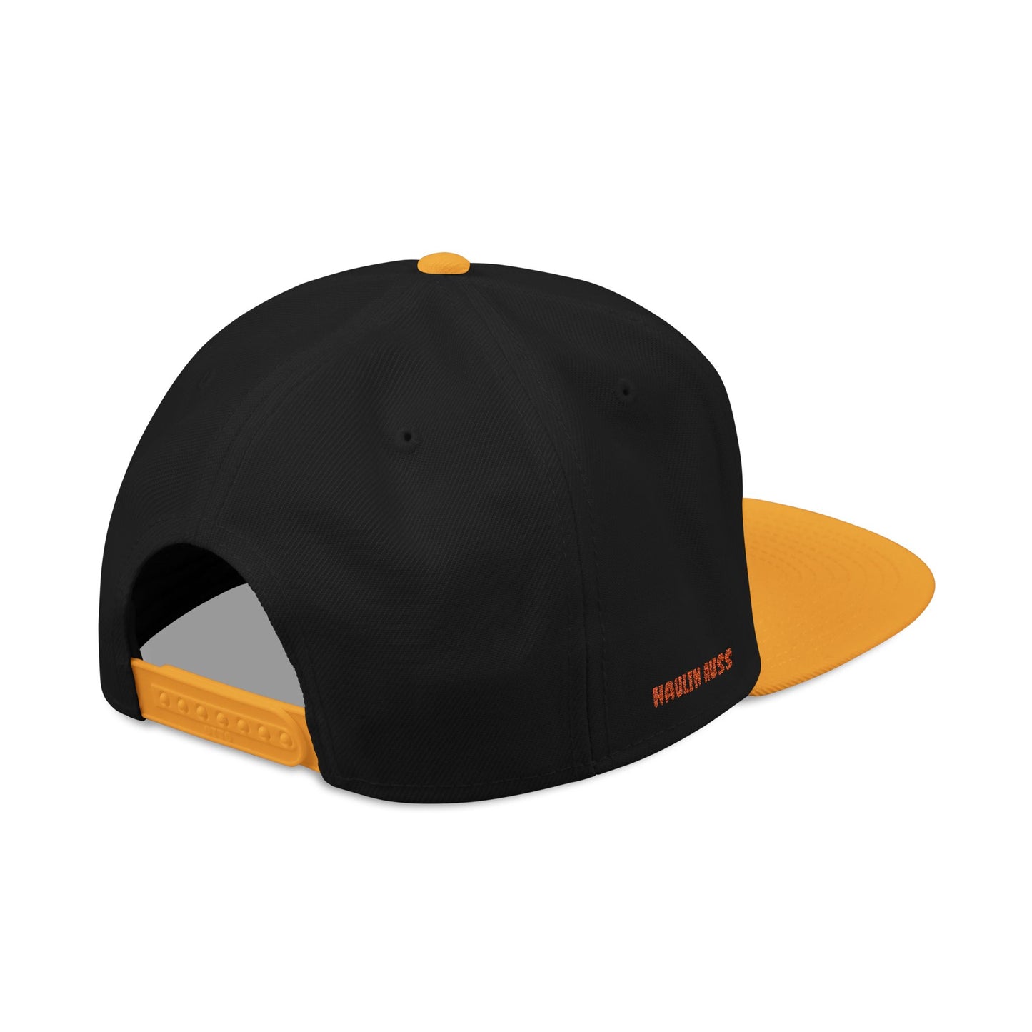 Snapback Hat — "Modern Mule Haulin' Auss" Embroidered Diesel Truck Design