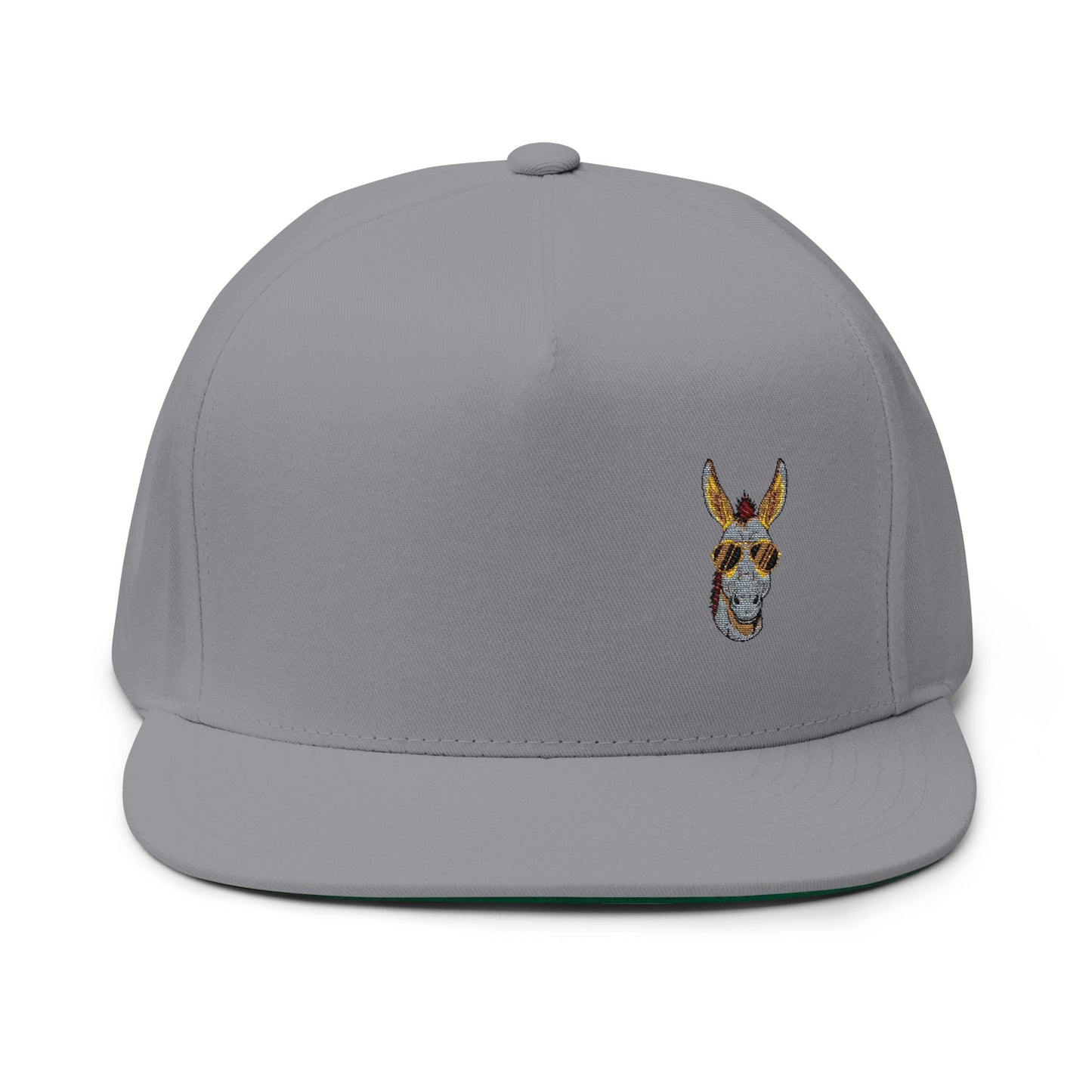 Flat Bill Cap (Embroidery)