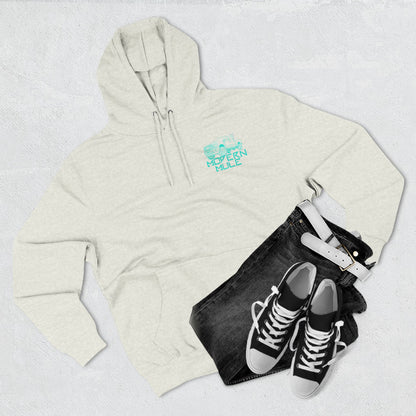 Modern Mule Logo Hoodie — Minimal Graphic Fleece Pullover