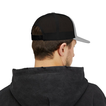 Diesel Enthusiast Blue Logo Trucker Cap (Embroidery)