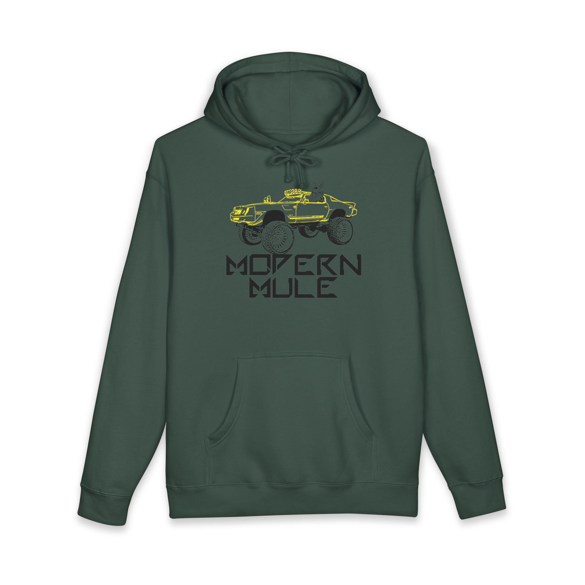 Funny 'Mule in the Camaro' Hoodie — Novelty Car Meme Sweatshirt