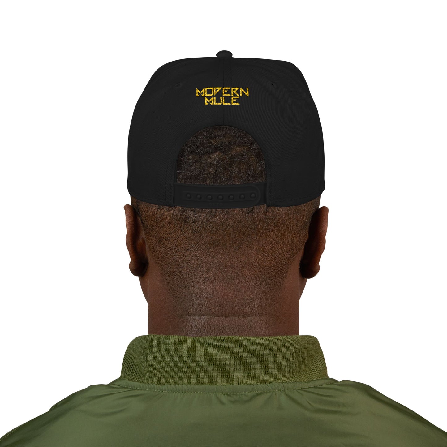 Embroidered Snapback Hat — Modern Mule Logo