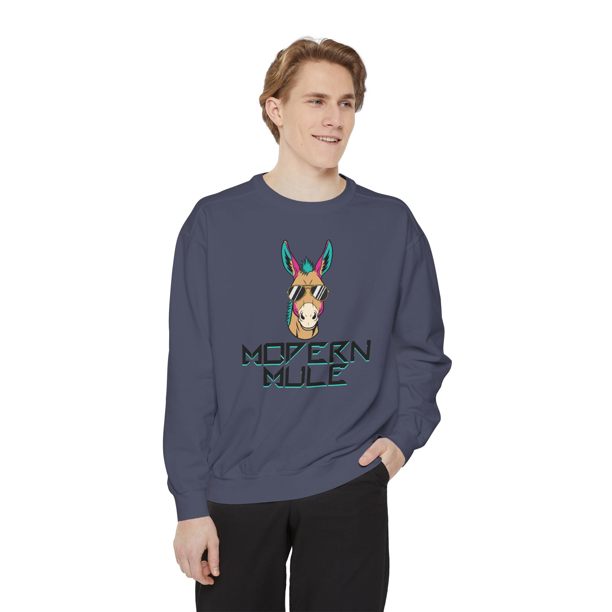 Modern Mule Sweatshirt — Funny Comfy Hoodie Design