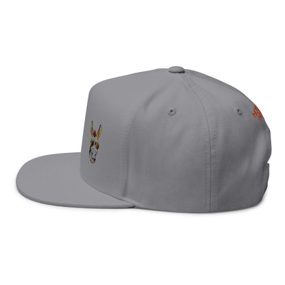 Flat Bill Cap (Embroidery)