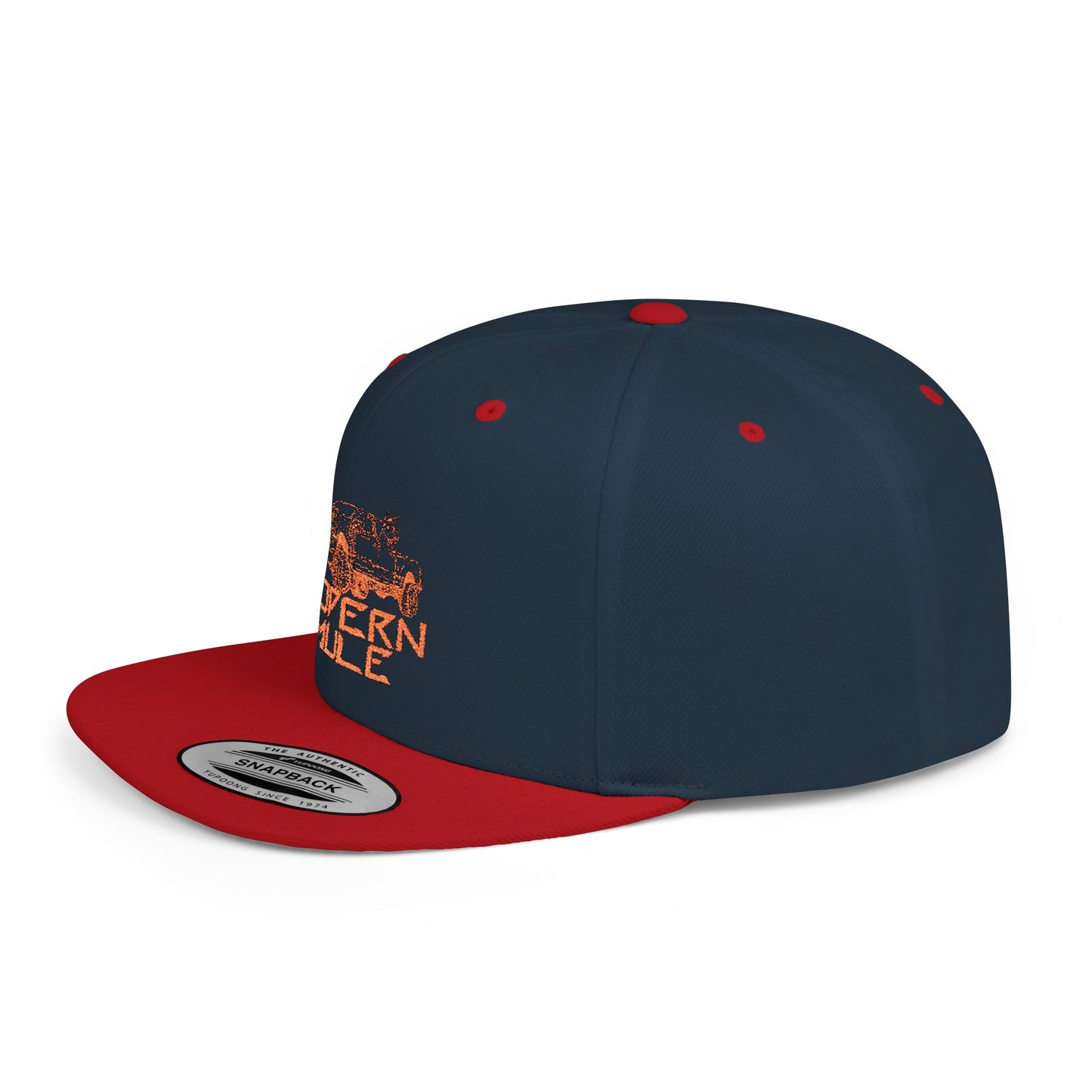 Ford Power Stroke Mule Hat — Modern Flat Bill Snapback