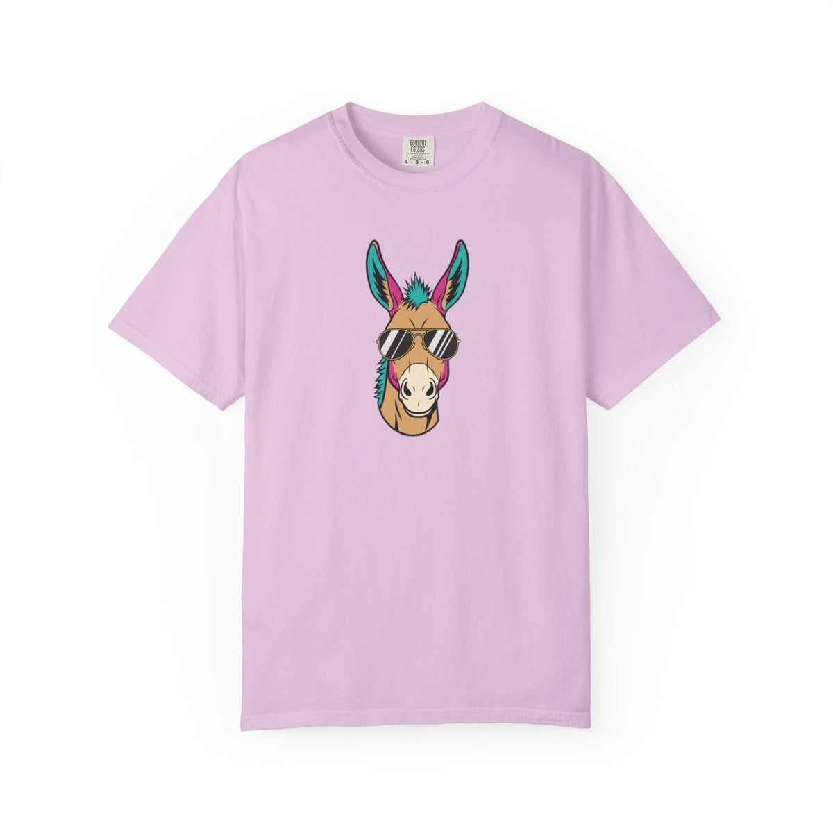 Funny Donkey Head with Glasses T-Shirt