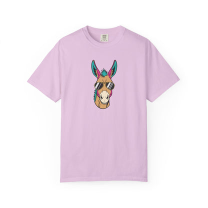 Funny Donkey Head with Glasses T-Shirt