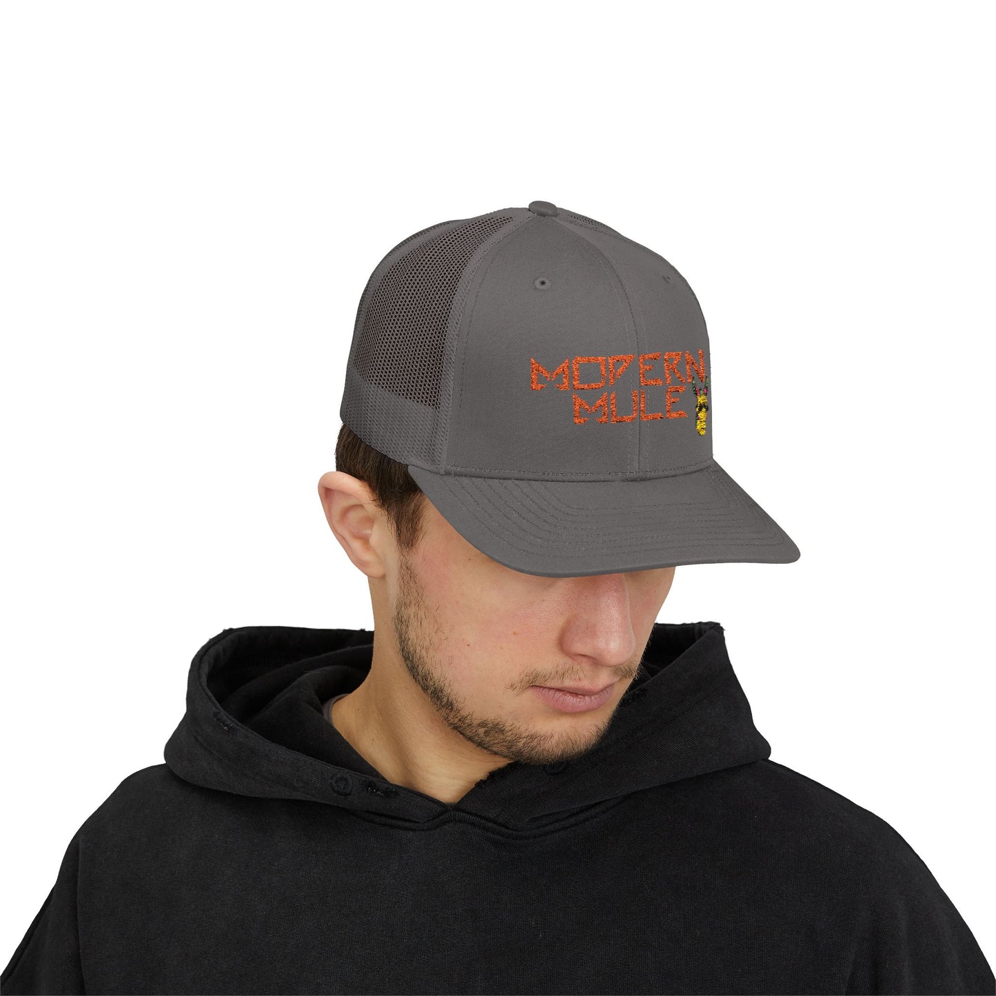 Diesel Enthusiast Trucker Cap — Funny Modern Mule Snapback