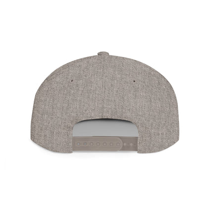 Modern Mule Flat Bill Snapback Hat — Minimal Embroidered Streetwear Cap