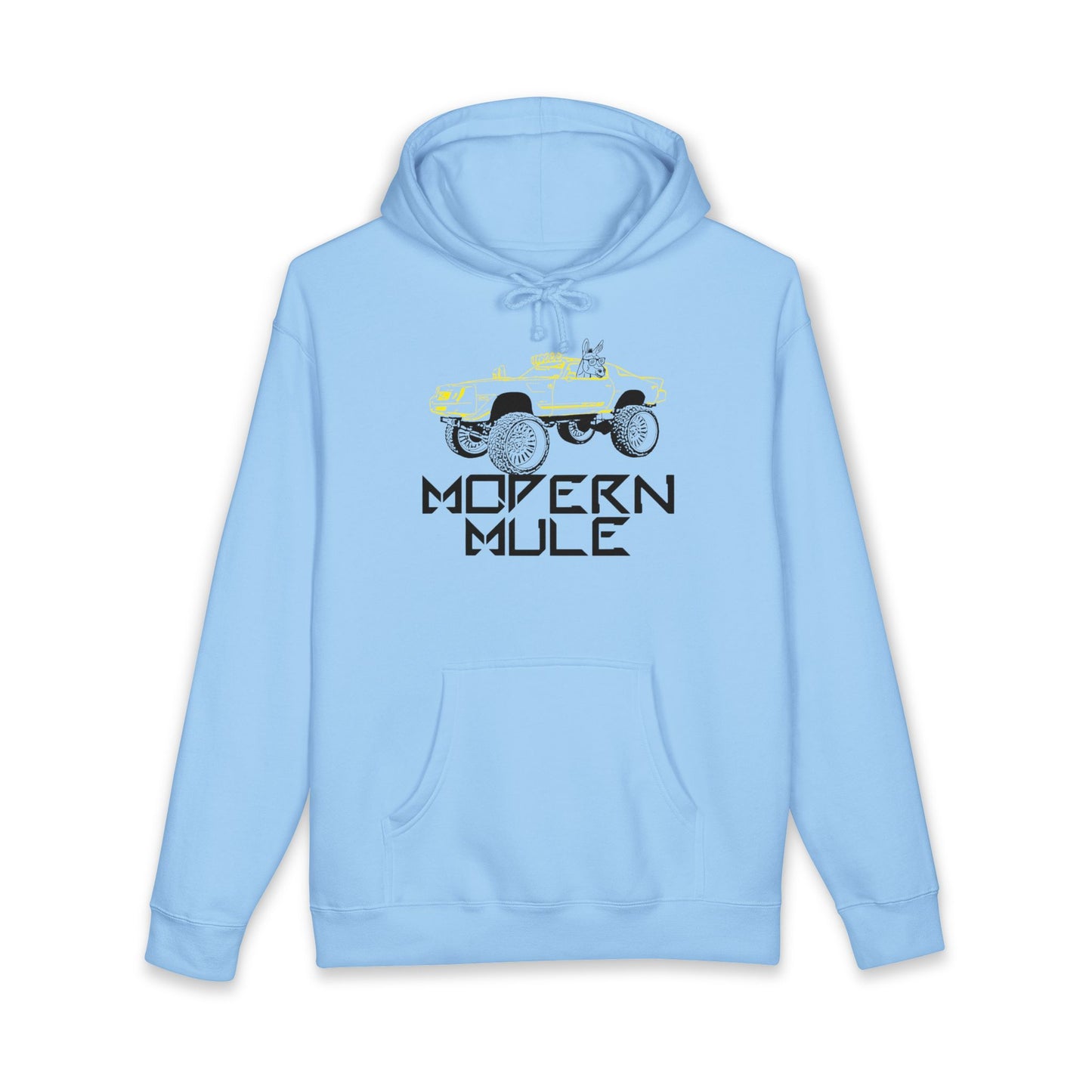 Funny 'Mule in the Camaro' Hoodie — Novelty Car Meme Sweatshirt